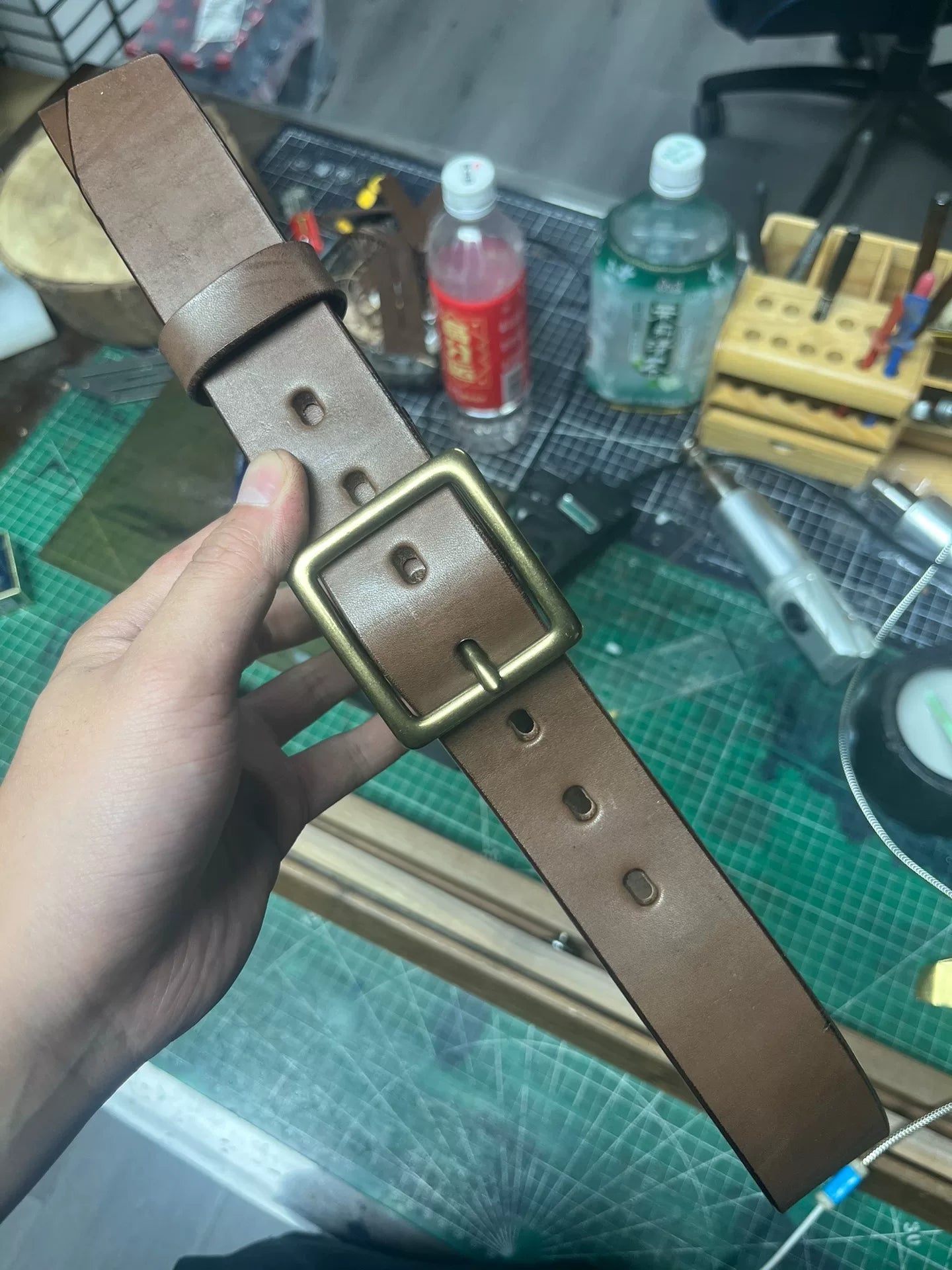 6 mm thick Meian handmade belt