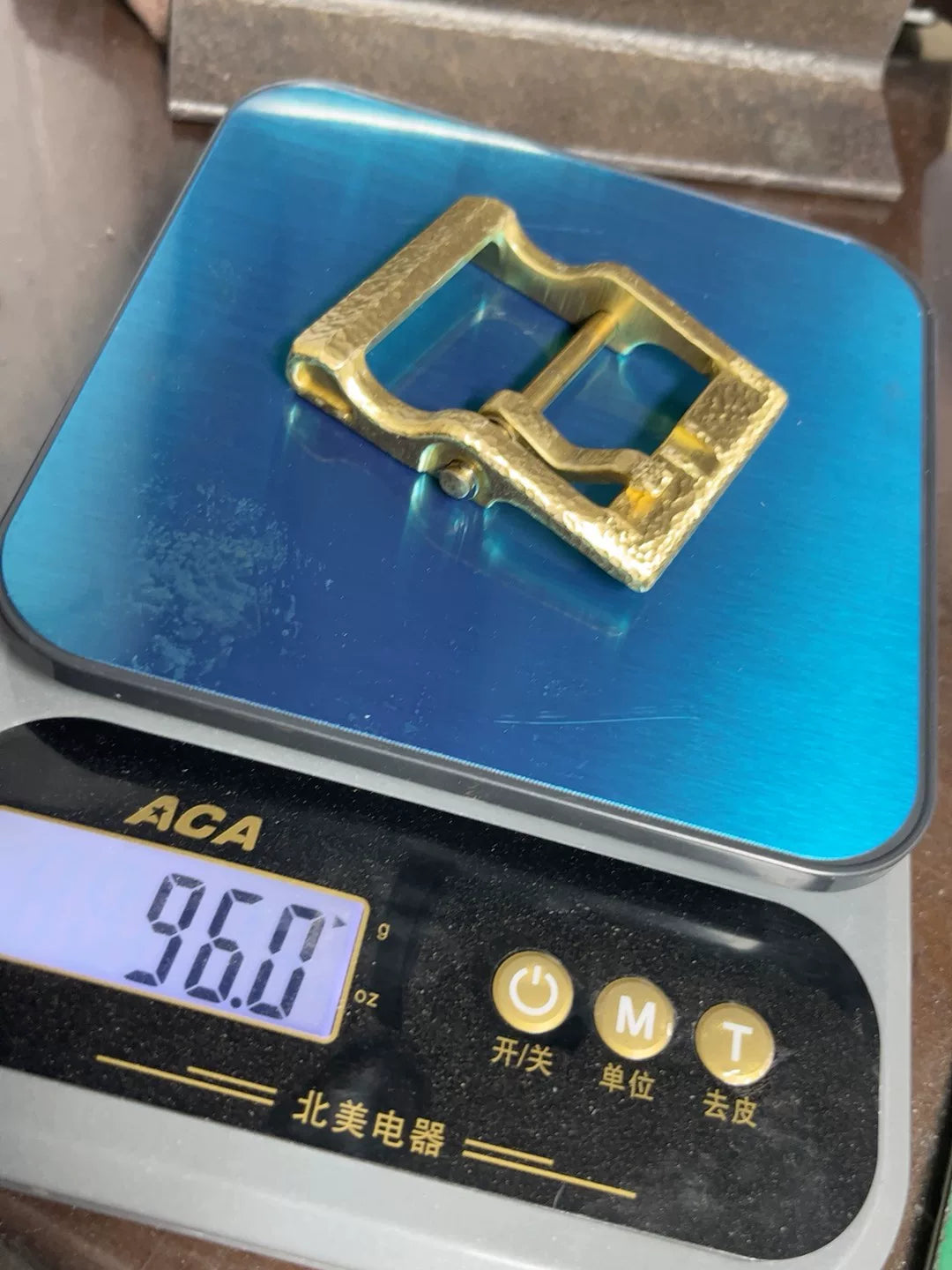 Hammer pattern solid copper replica Fengchen 6th generation belt bu…