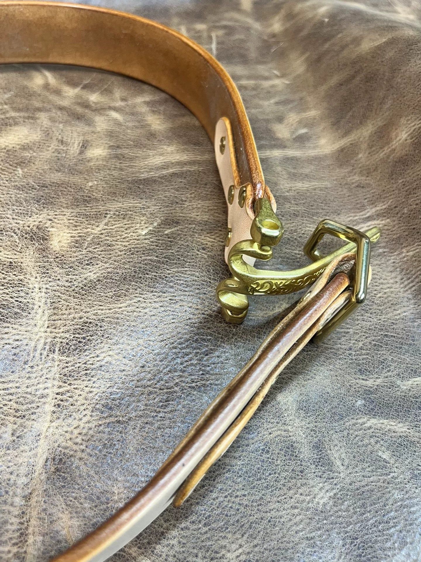 Littleton-Style Cavalry Belt — American Vintage Handmade