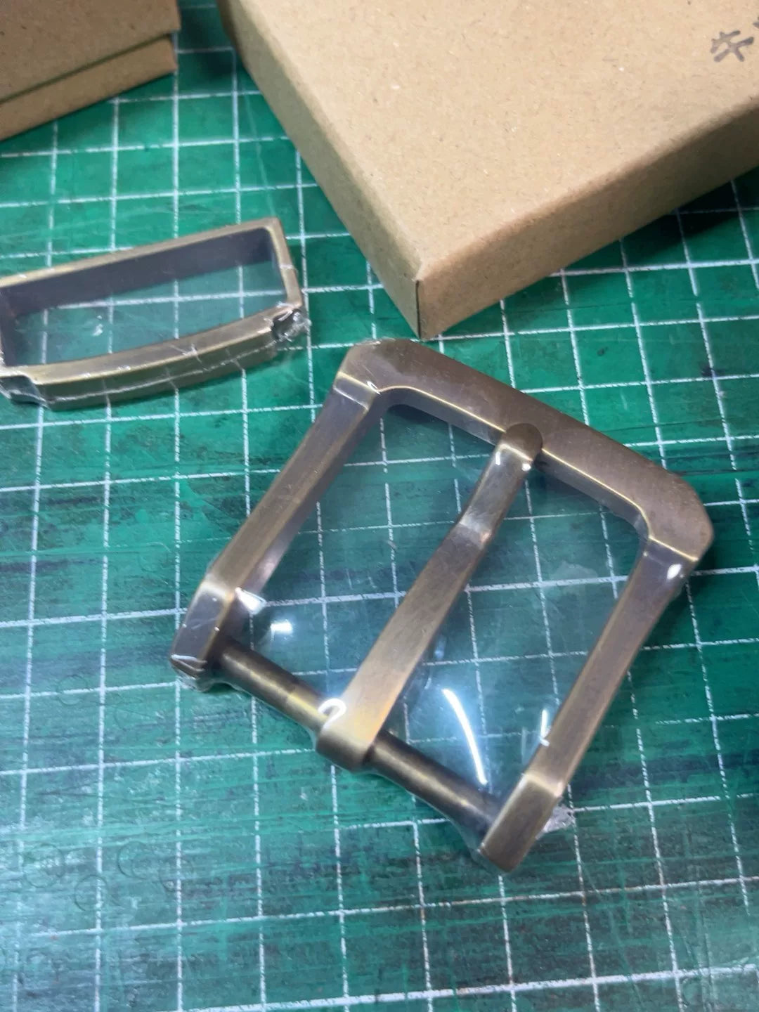 Genuine Gadfly brass wire-cut belt buckle belt buckle head