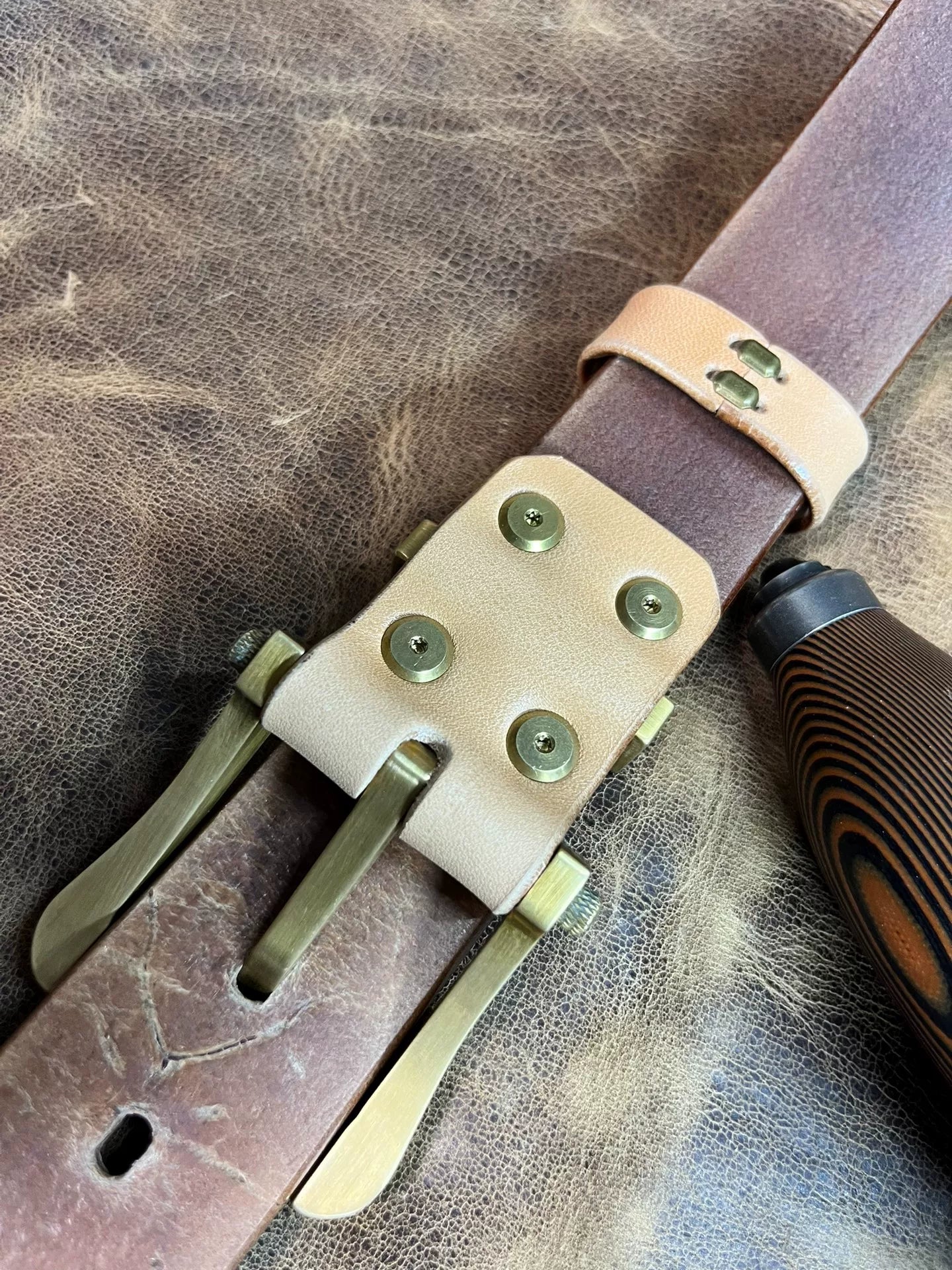 Zhaonan fat original color with genuine cow buckle
