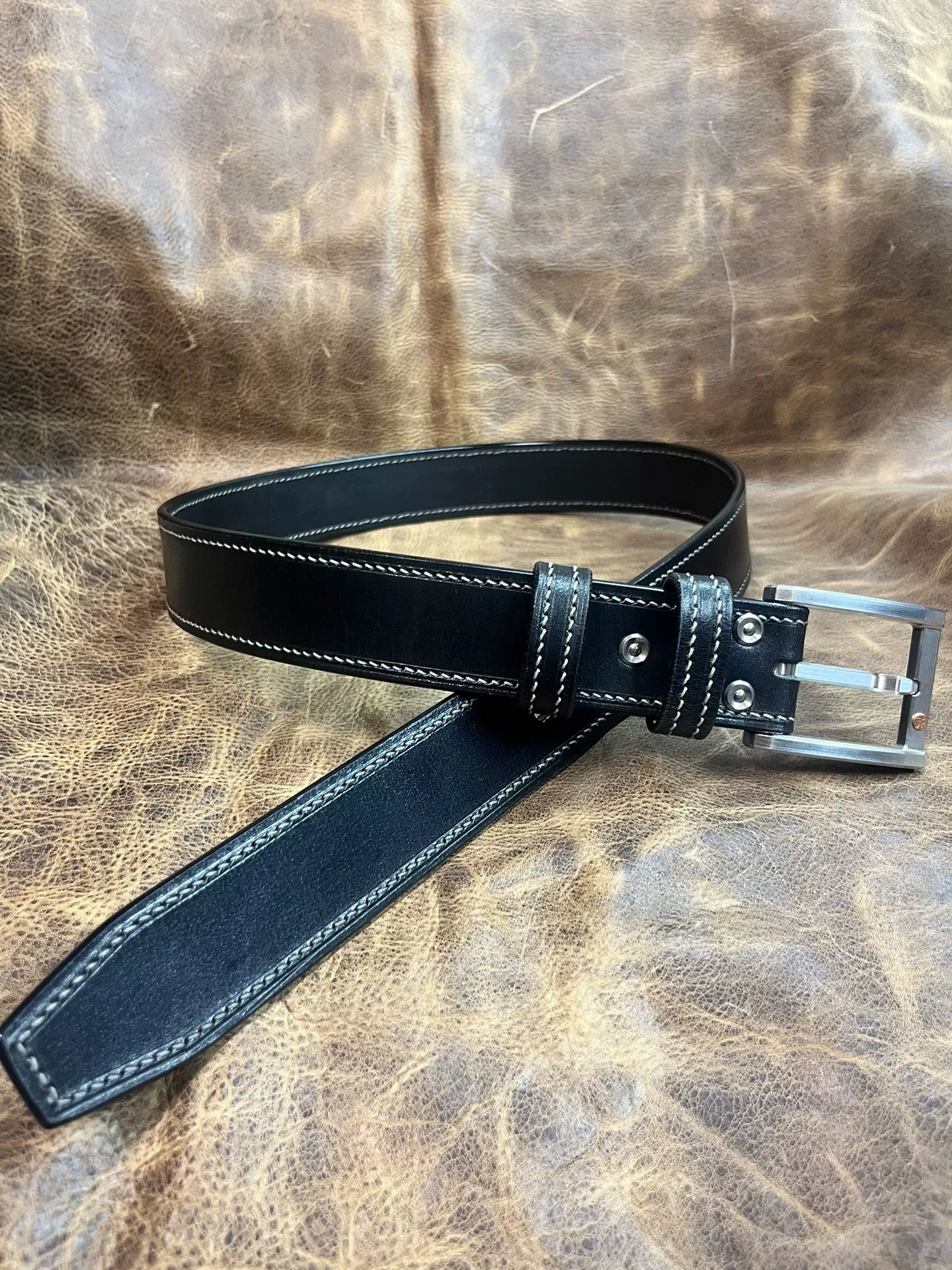 TWS British Bridle Handmade Custom Business Belt