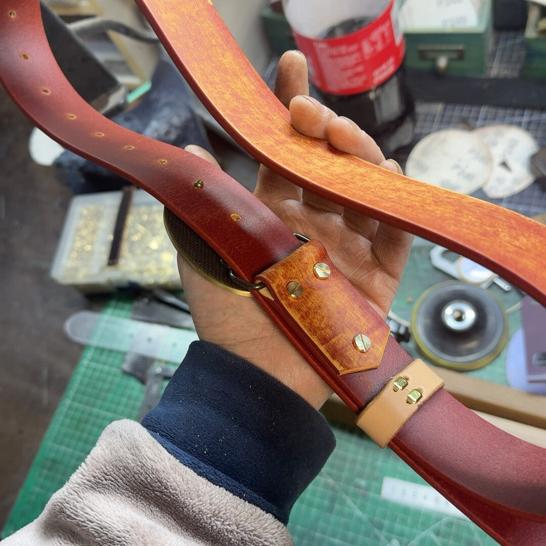 Brand-New Chrome Hearts Leather Belt
