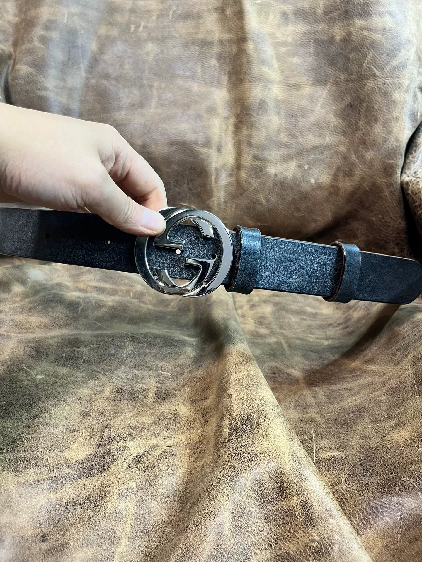 JF.J.Baker full grain bridle leather belt strip handmade belt mater…