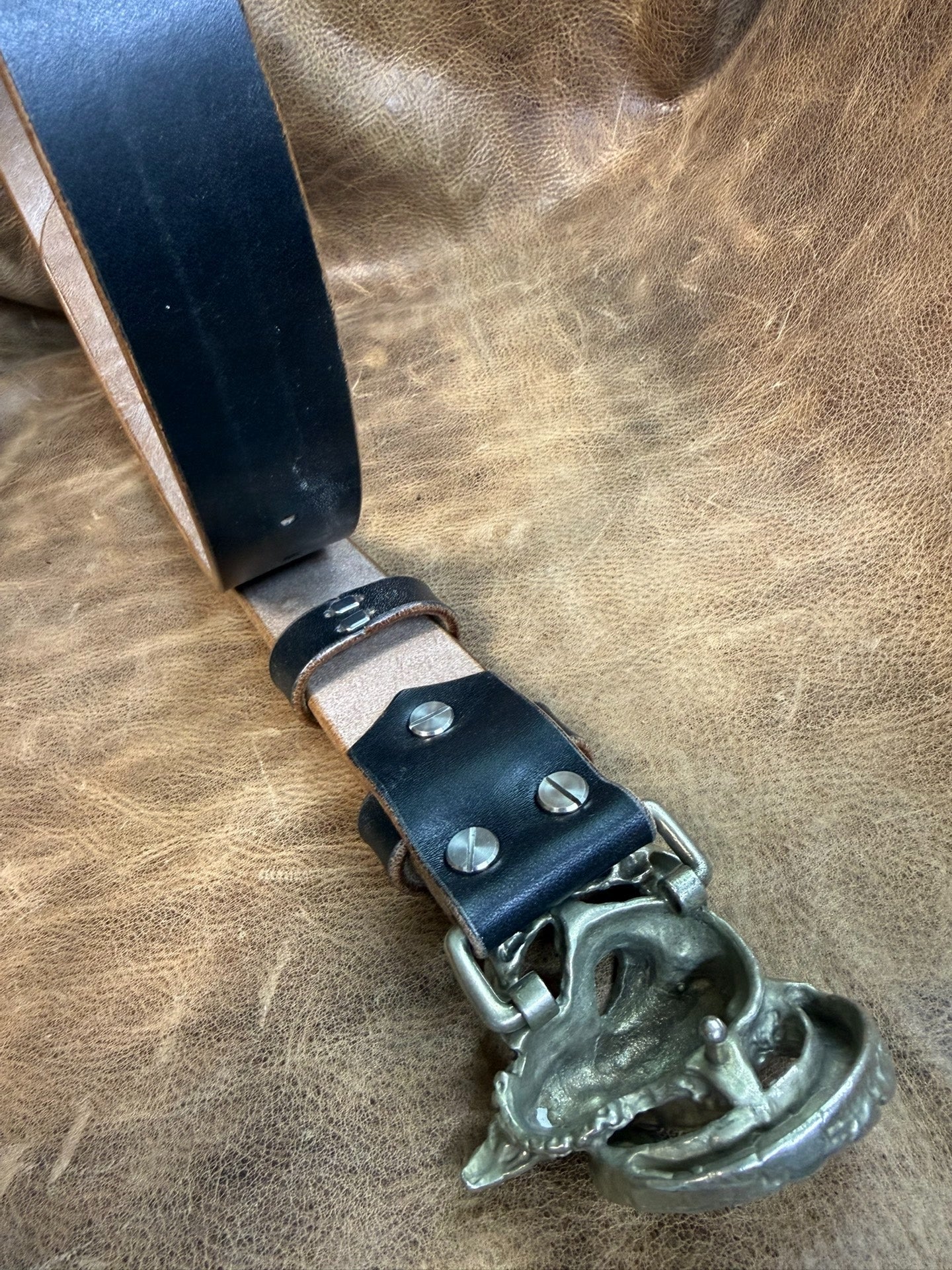 British JF Horse Rein handmade belt is customized