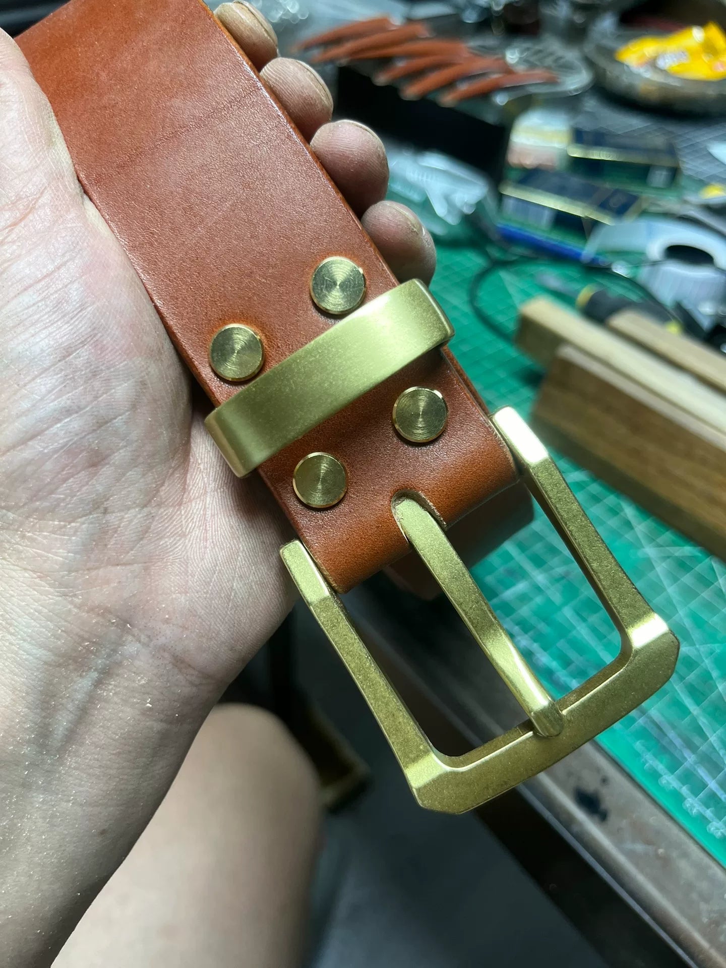 Meian handmade belt