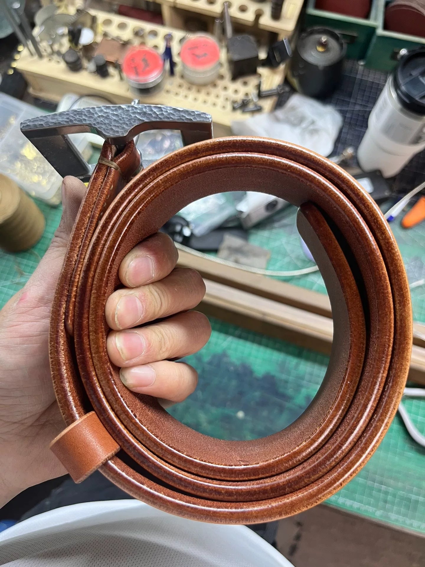 Customized handmade belt