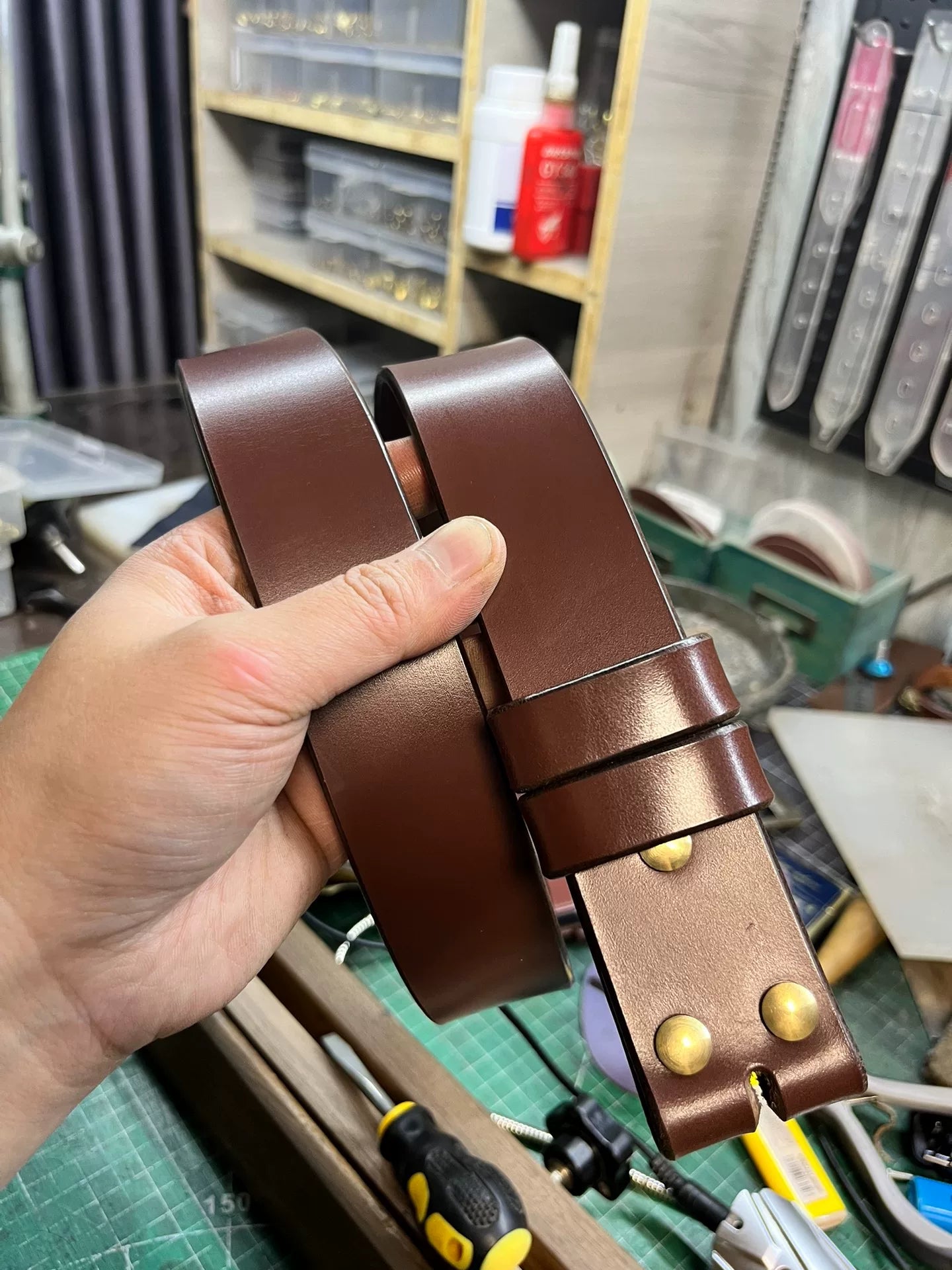 TWS British Bridle — Guaranteed Authentic, Edge- and Back-Sealed