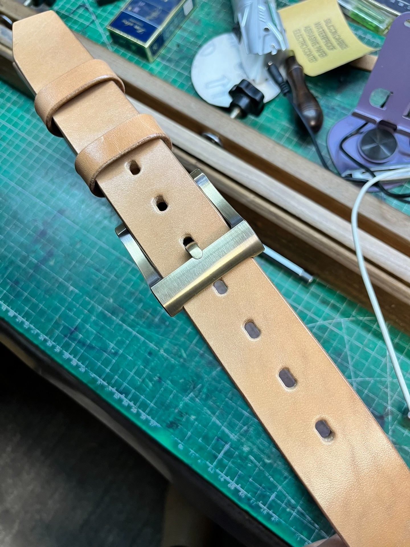 Zhaonan fat primary color with genuine Muchen buckle