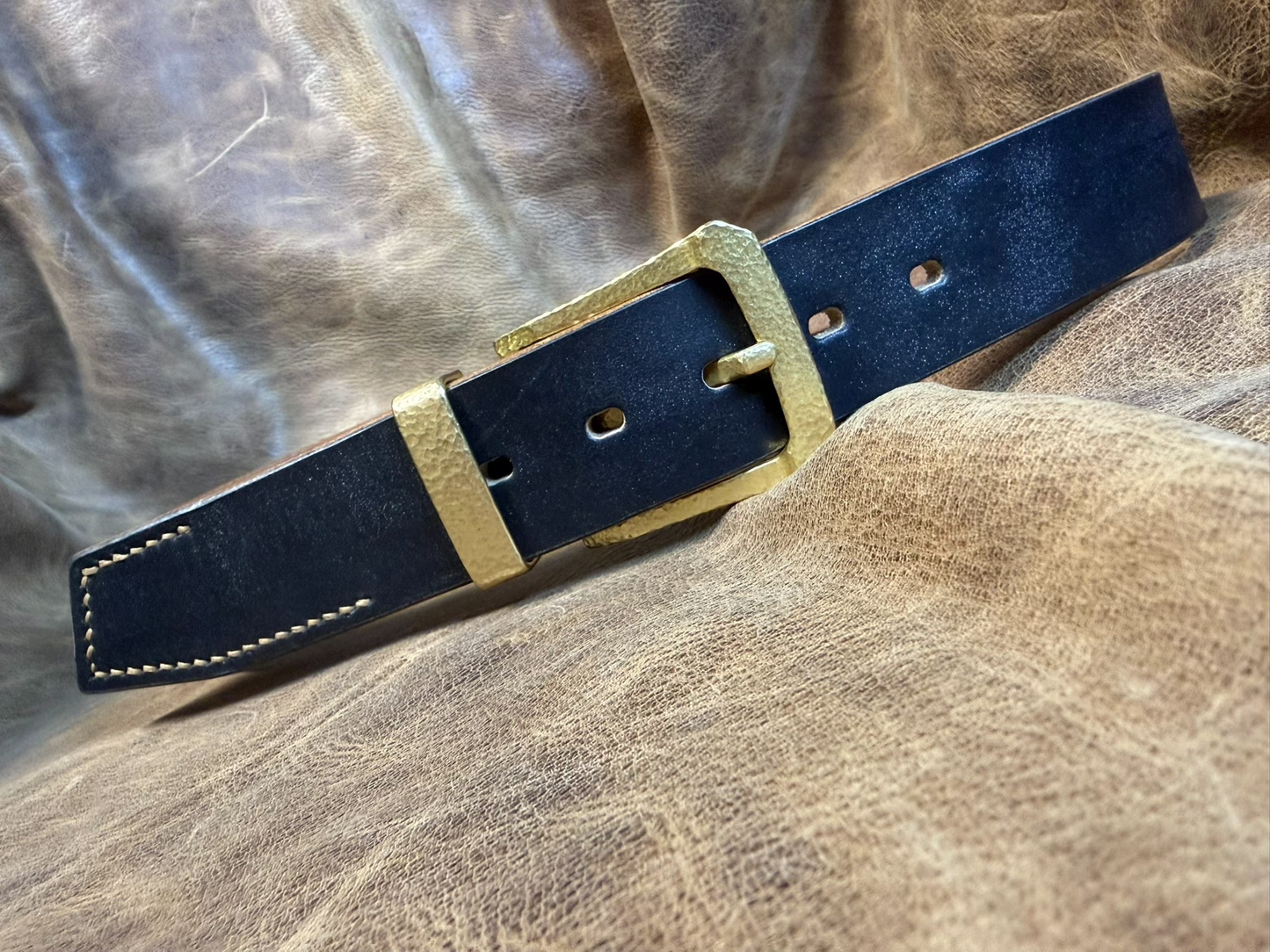 JF.J.Baker full grain bridle leather belt strip handmade belt mater…