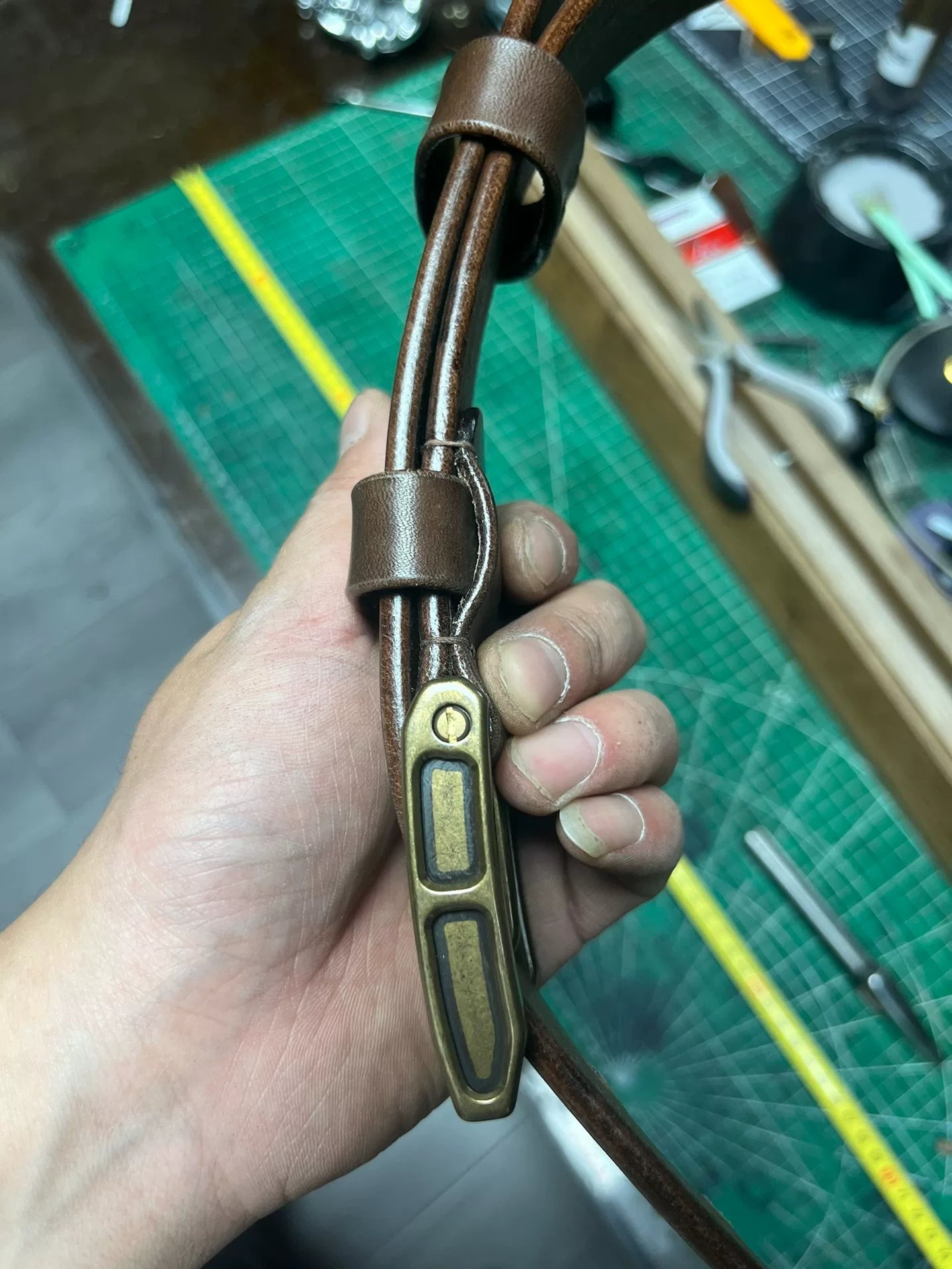 6 mm thick Meian handmade belt