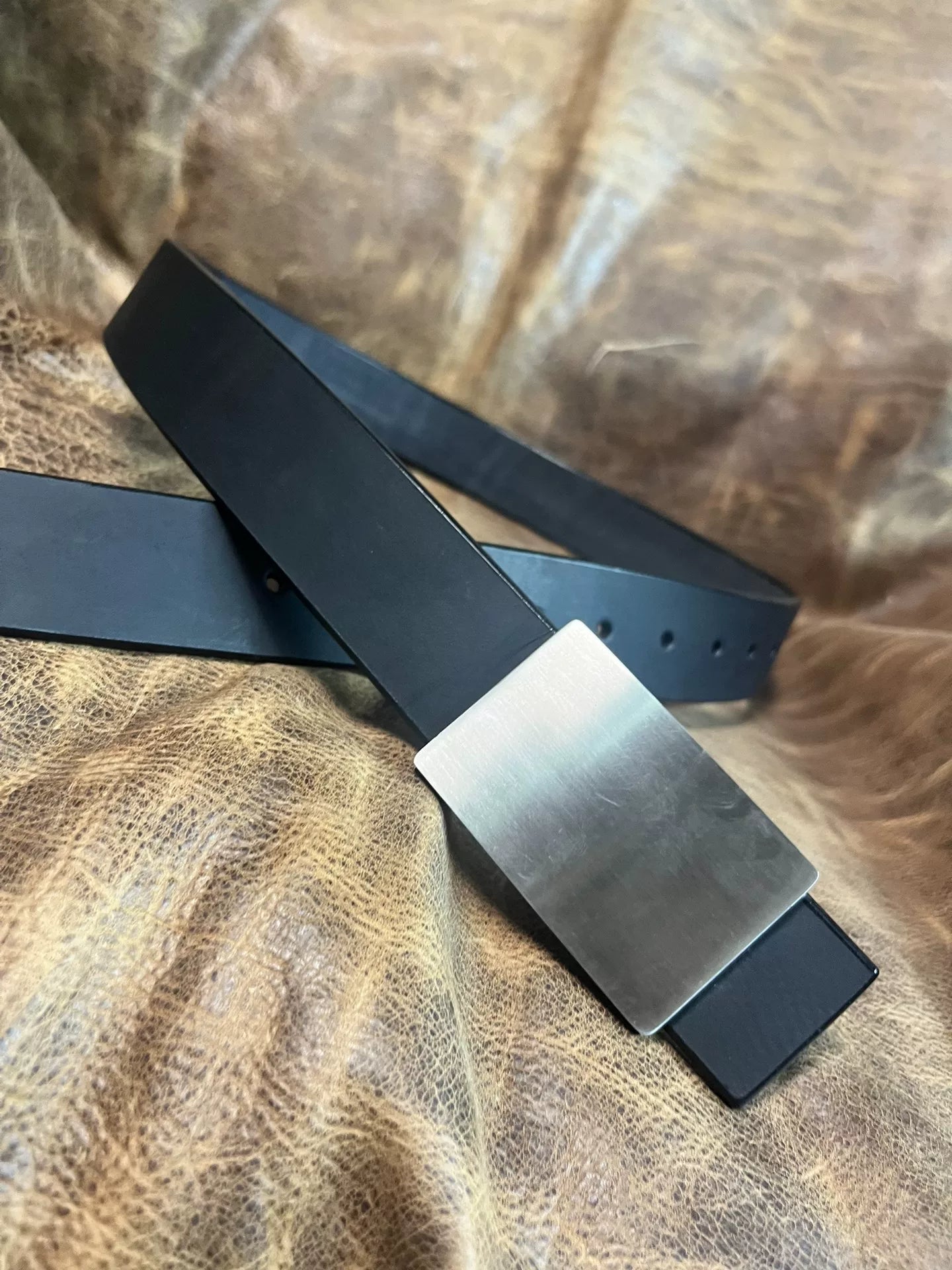 Yi'an men's business formal handmade belt