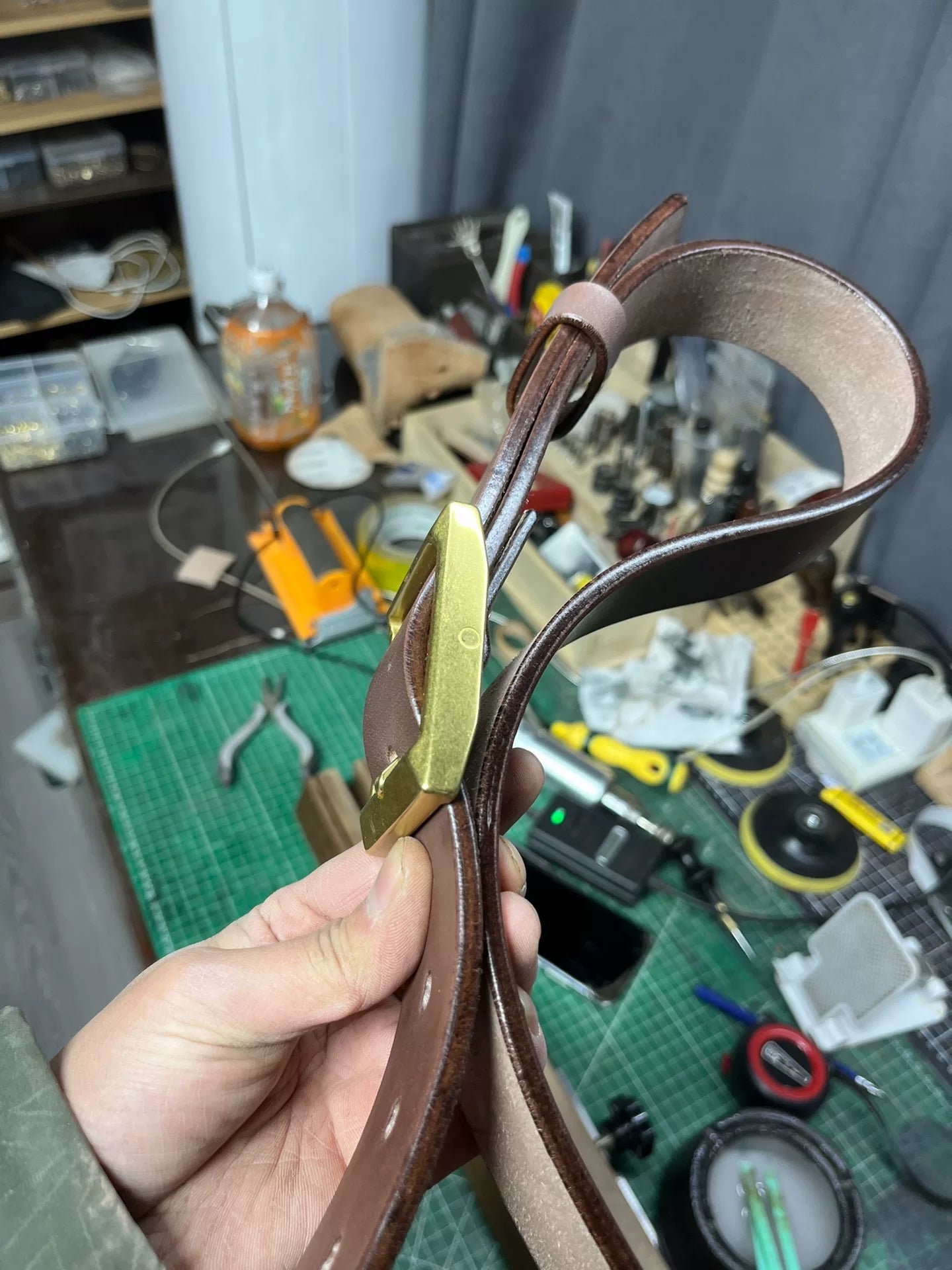 6 mm thick Meian handmade belt