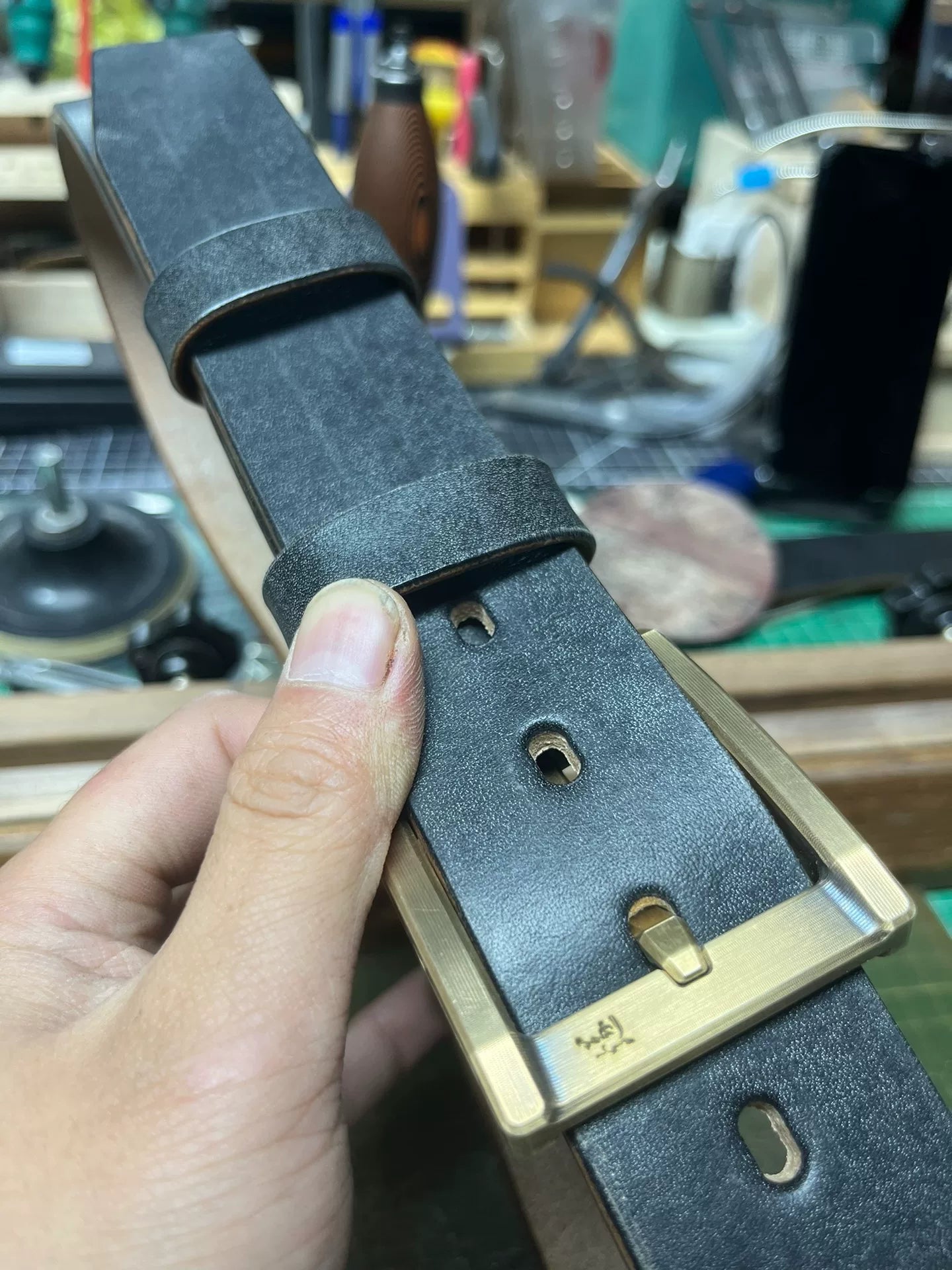 5.5mm thick black JF bridle. Full grain jf horse rein leather first…