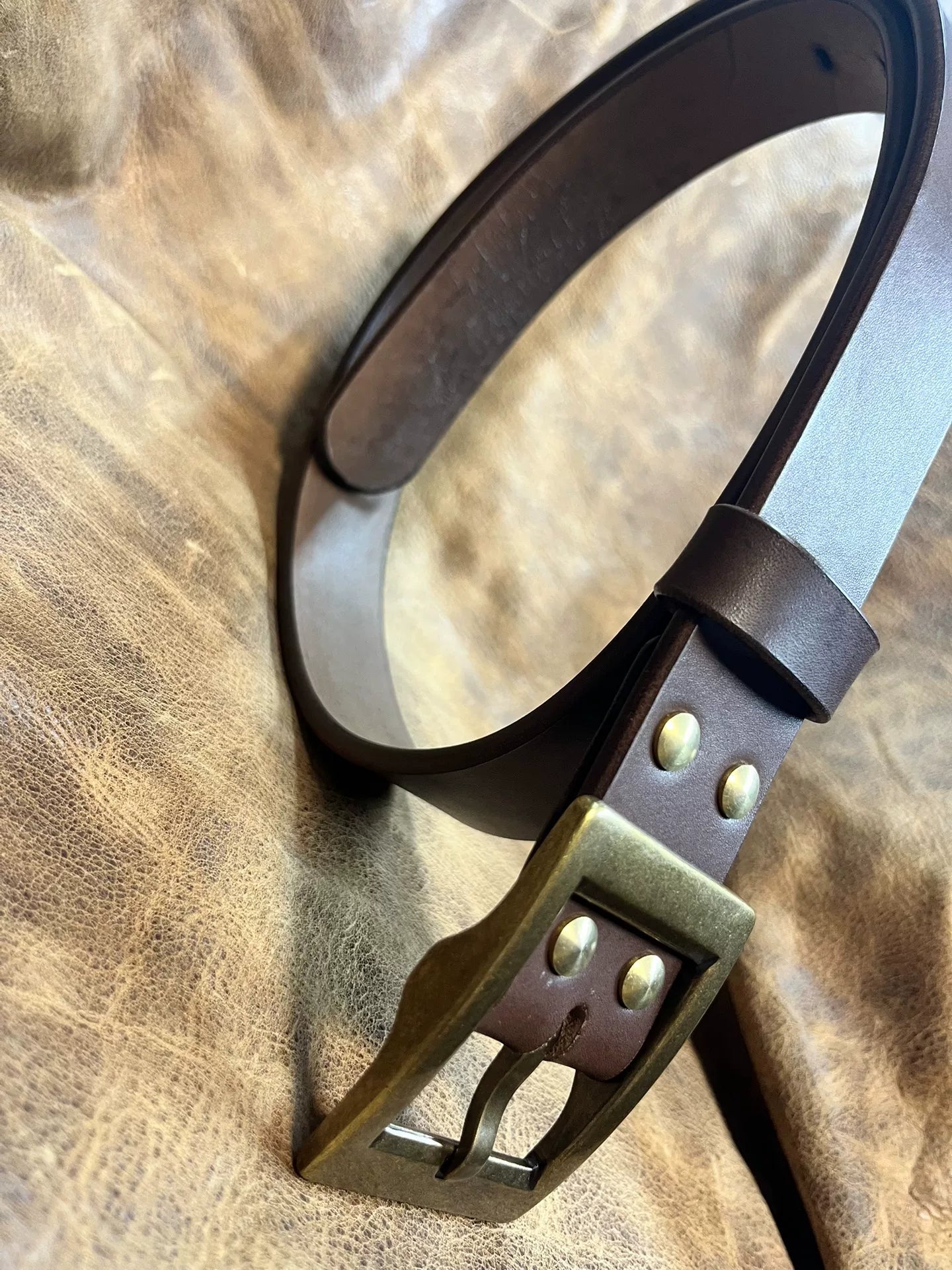 6 mm thick Meian handmade belt