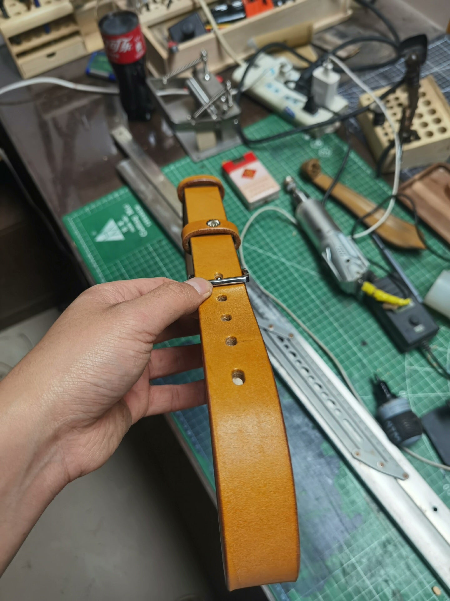 JF British harness leather