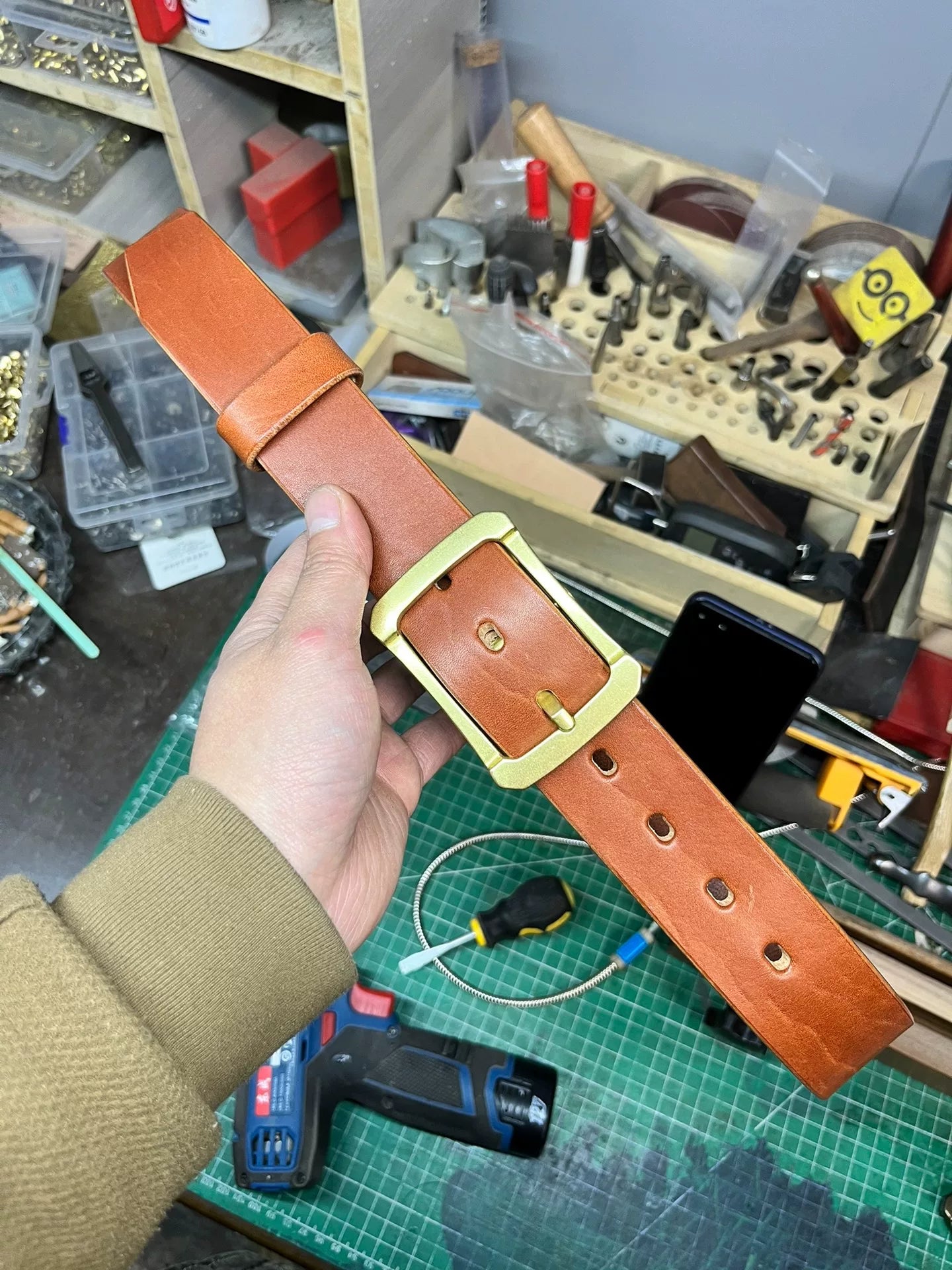 Meian handmade belt