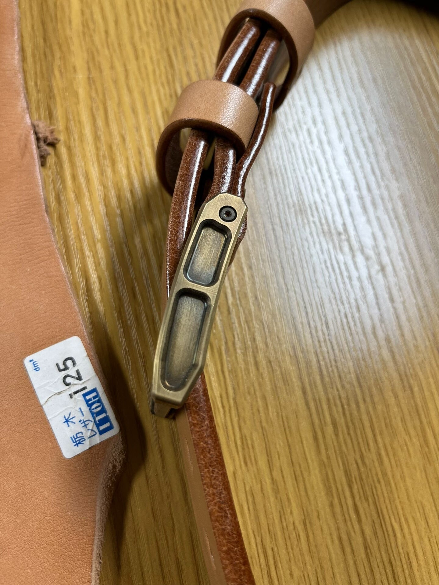 Japanese Tochigi belt back