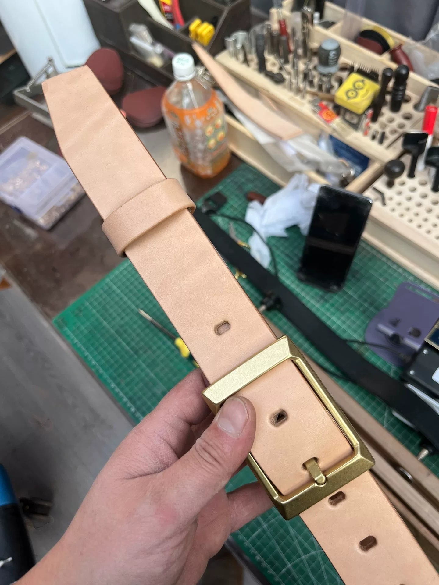 Meian handmade belts and belts, imported from Meian, I like to consult