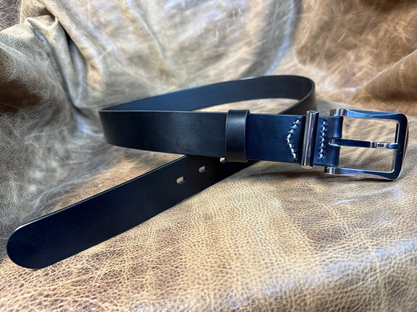 Authentic Muchen 440C steel M6 generation wire-cut belt buckle with…
