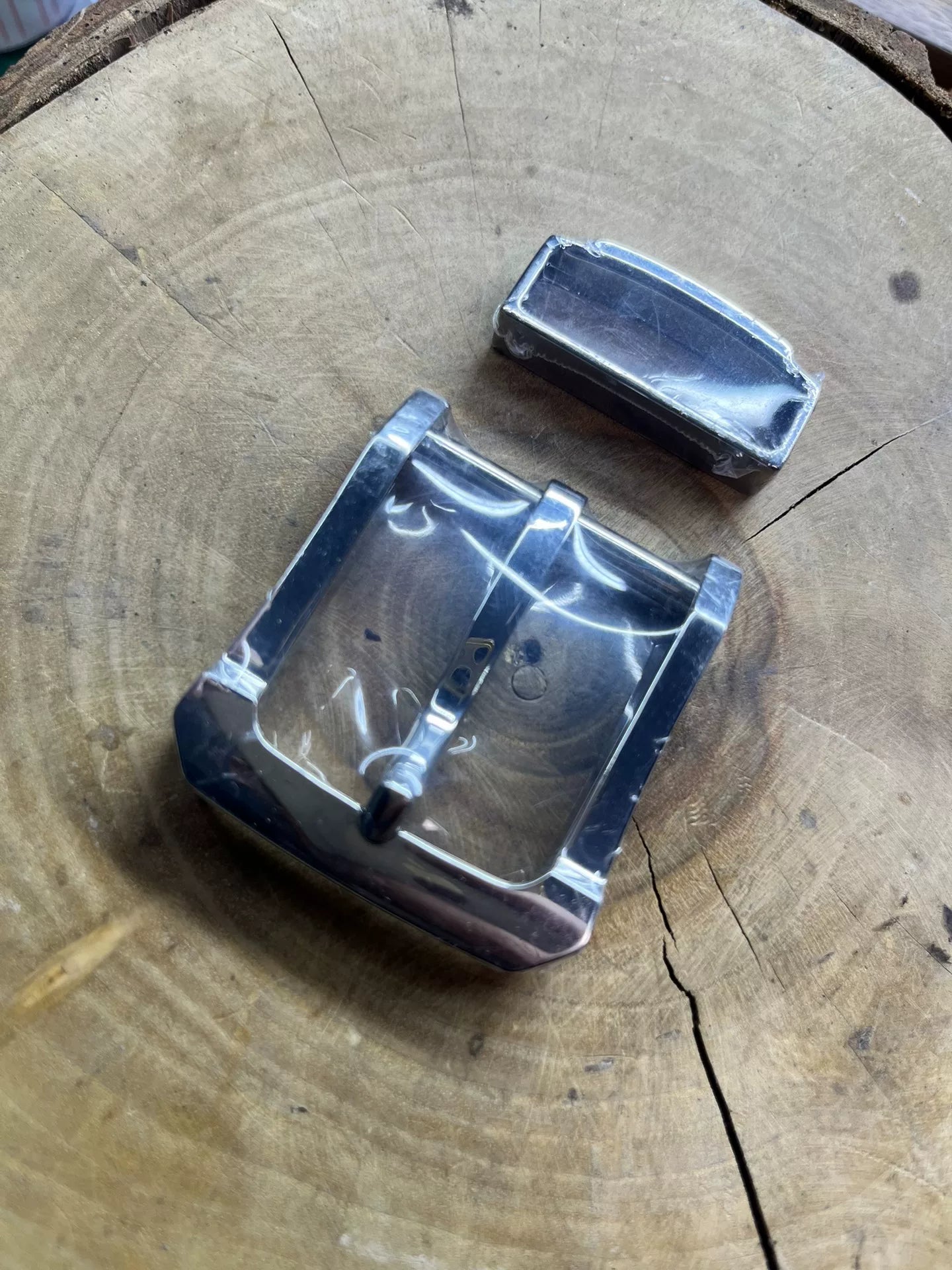 Brand-New Authentic 'Cowfly' Buckle Set