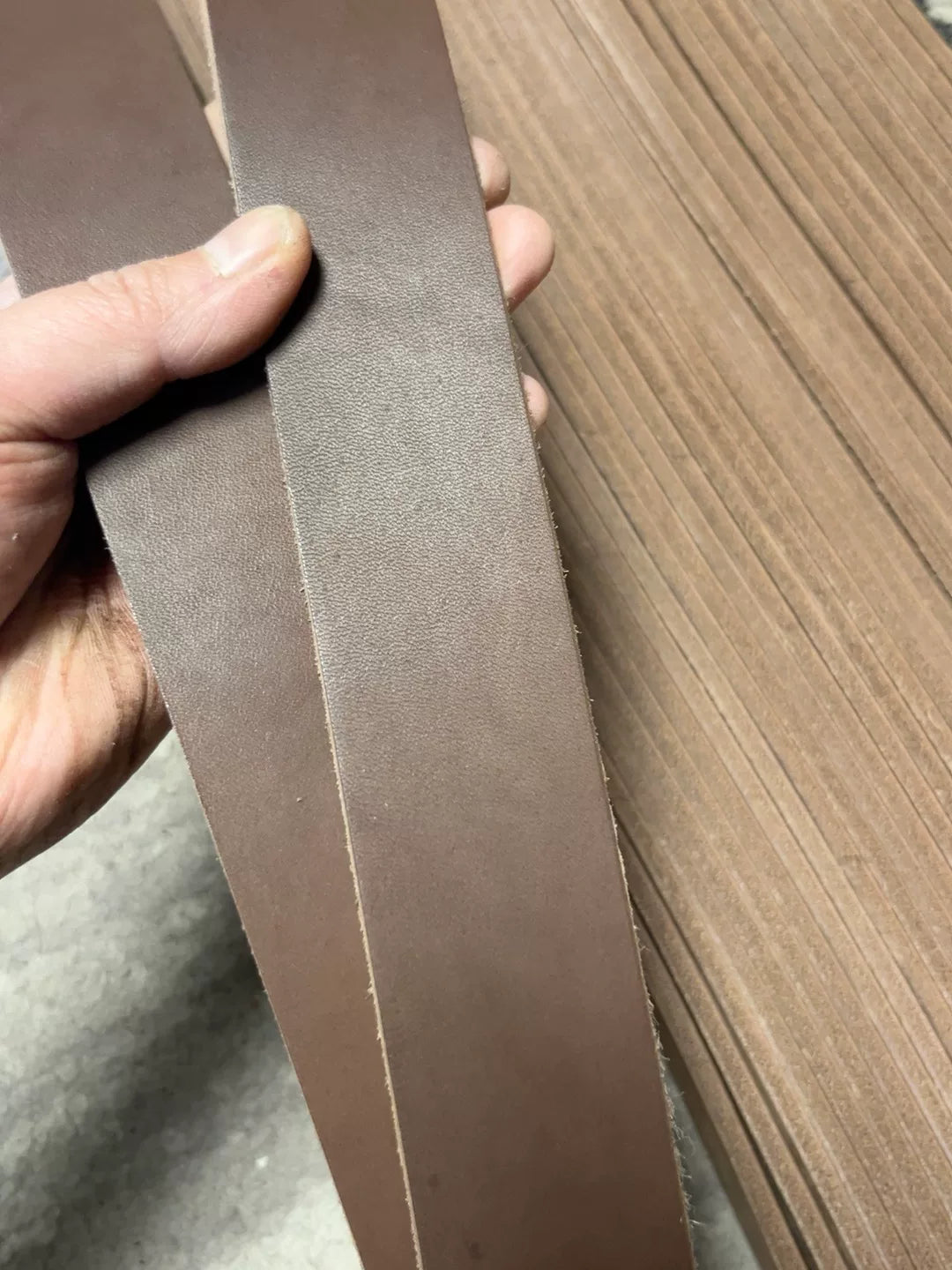 6 mm thick Meian handmade belt
