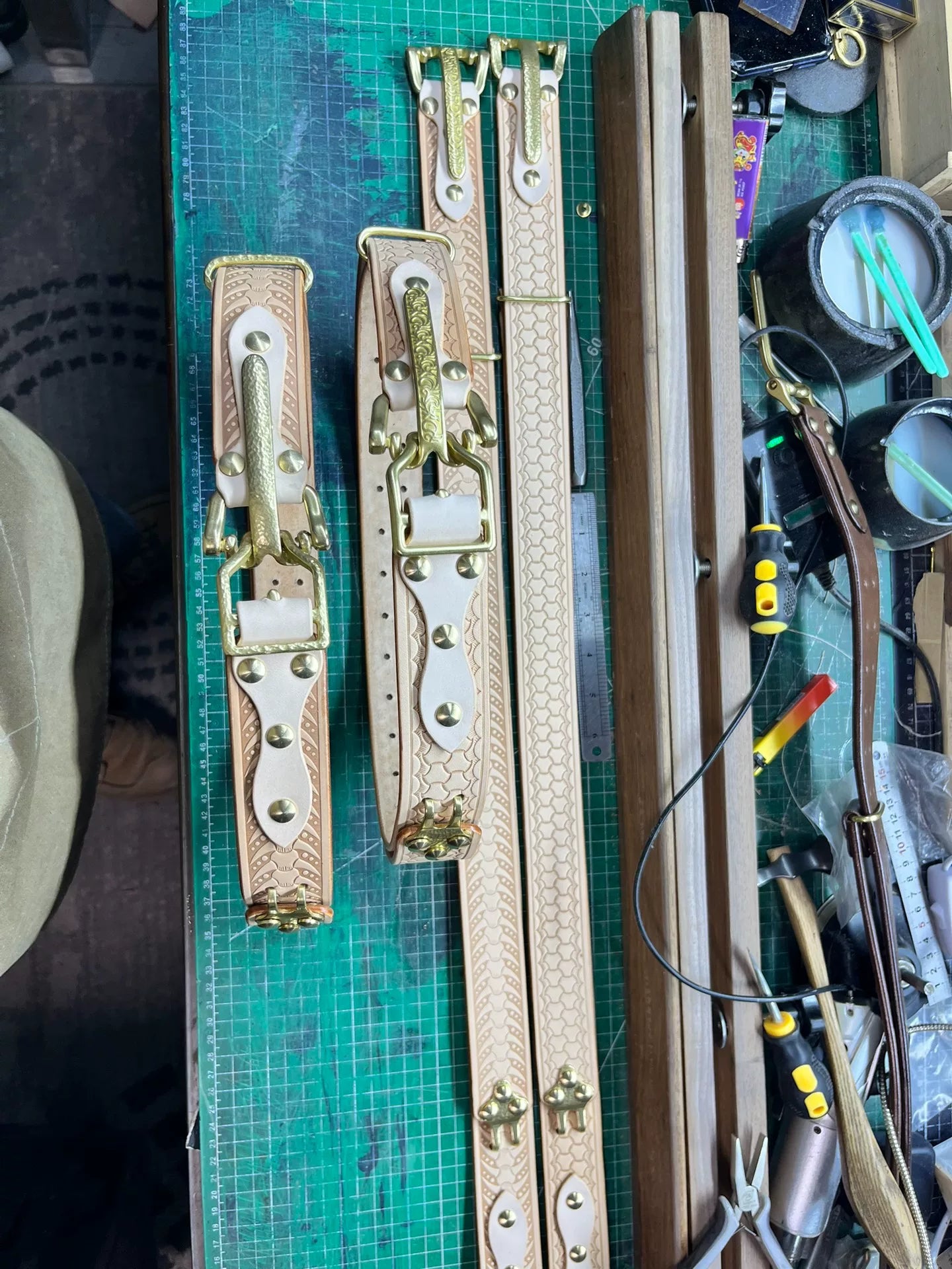 American retro Littleton cavalry belt