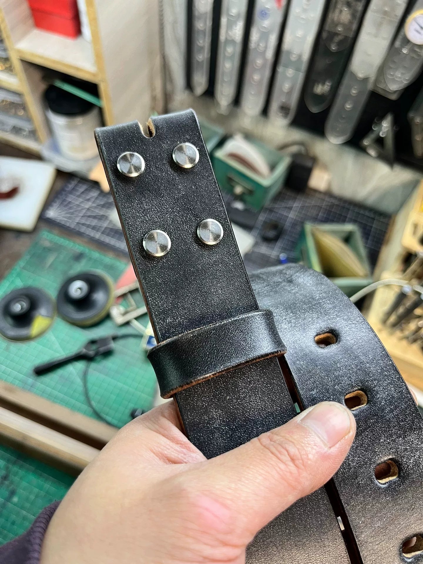 British JF Horse Rein handmade belt is customized