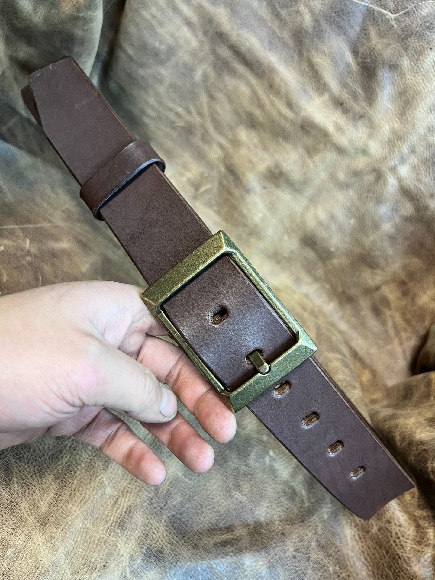 6 mm thick Meian handmade belt