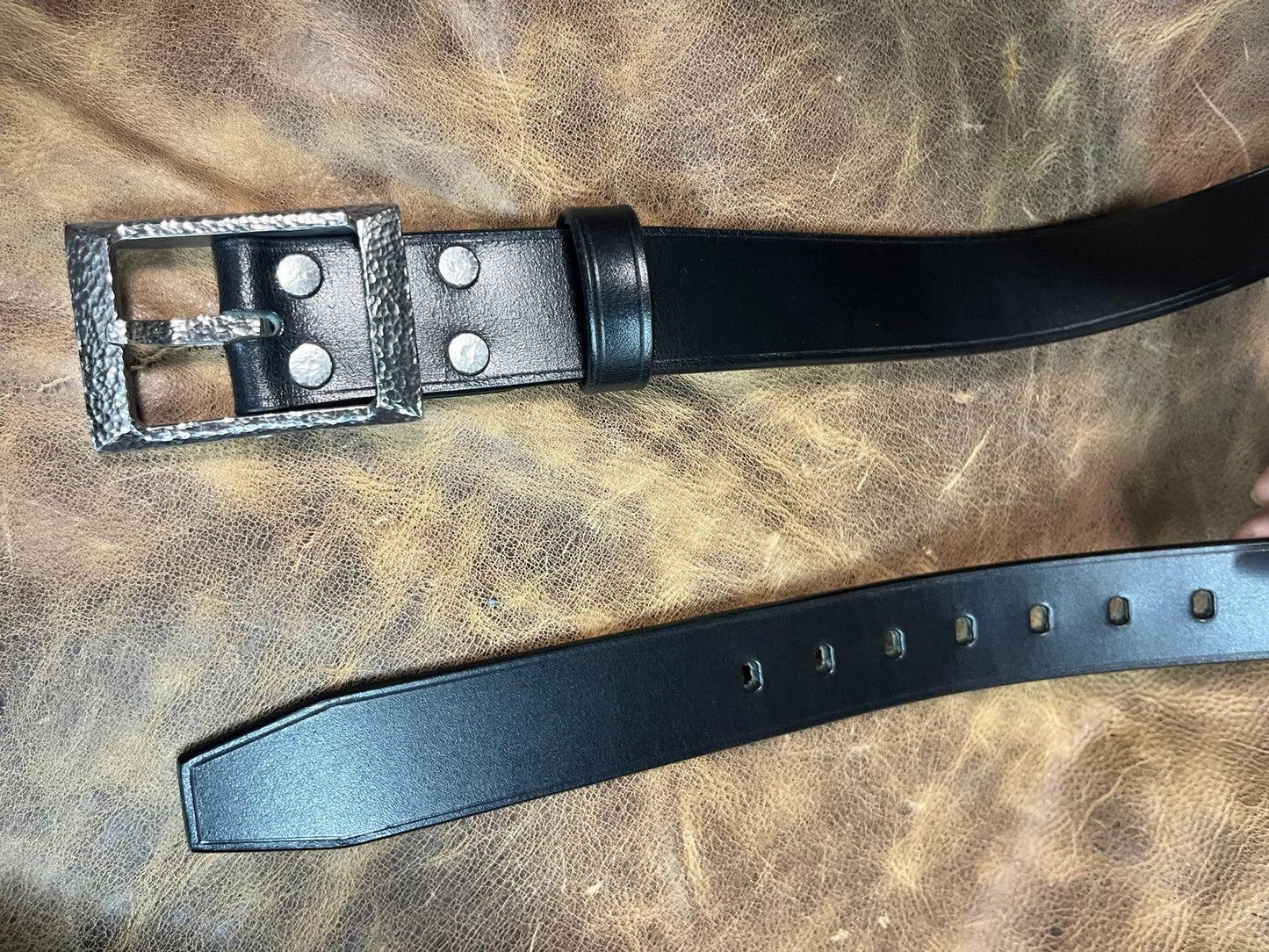 TWS Thomas Bridle Leather Handmade Belt — Imported from UK