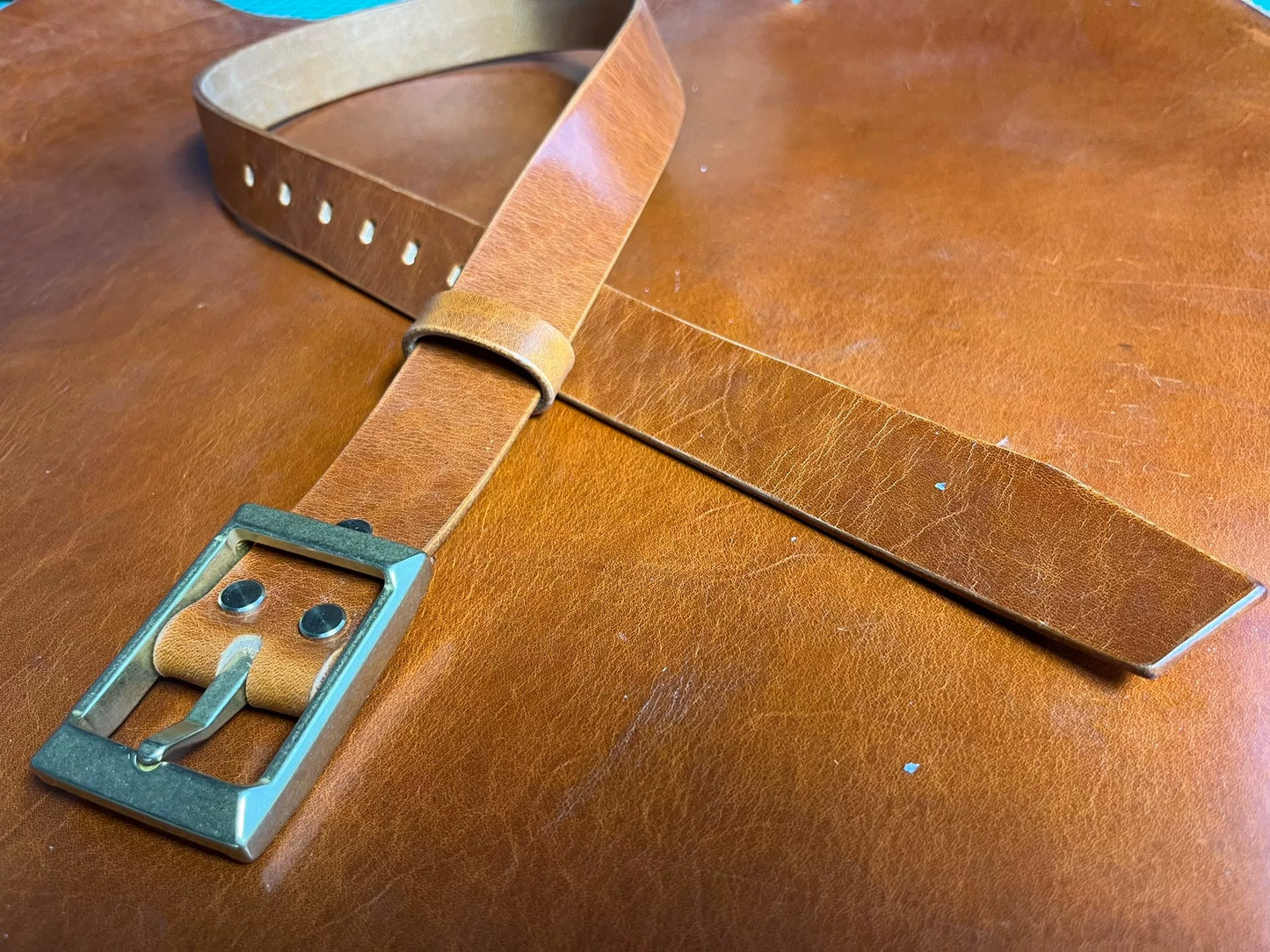 Italian imported vegetable tanned wax genuine leather first layer c…