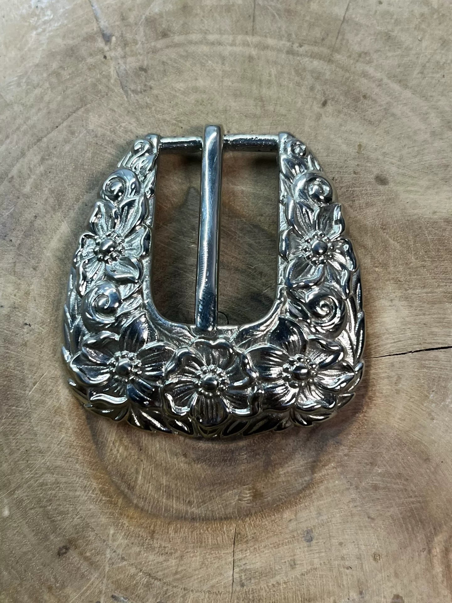 Pure copper new belt buckle feather two sets of pin buckle leaf bel…