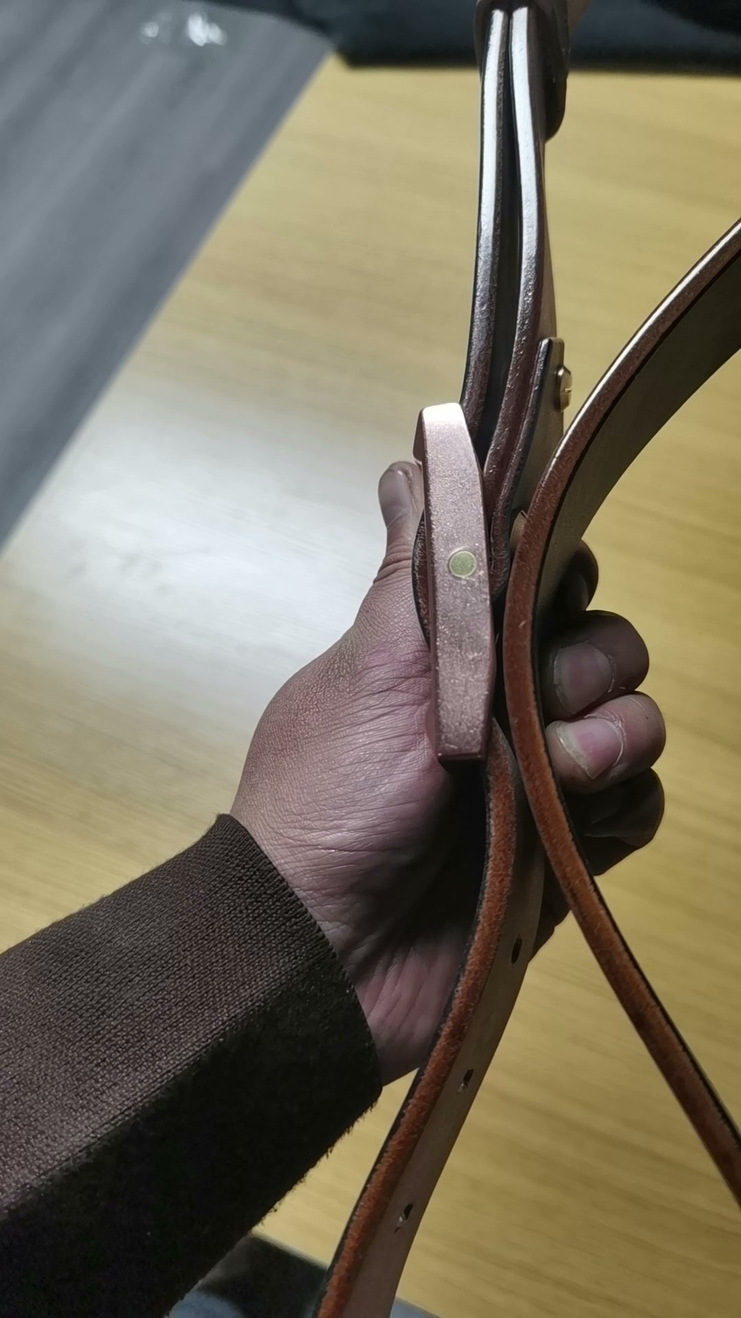 British JF horse bridle
