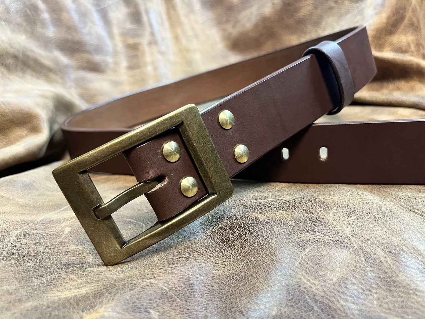 6 mm thick Meian handmade belt