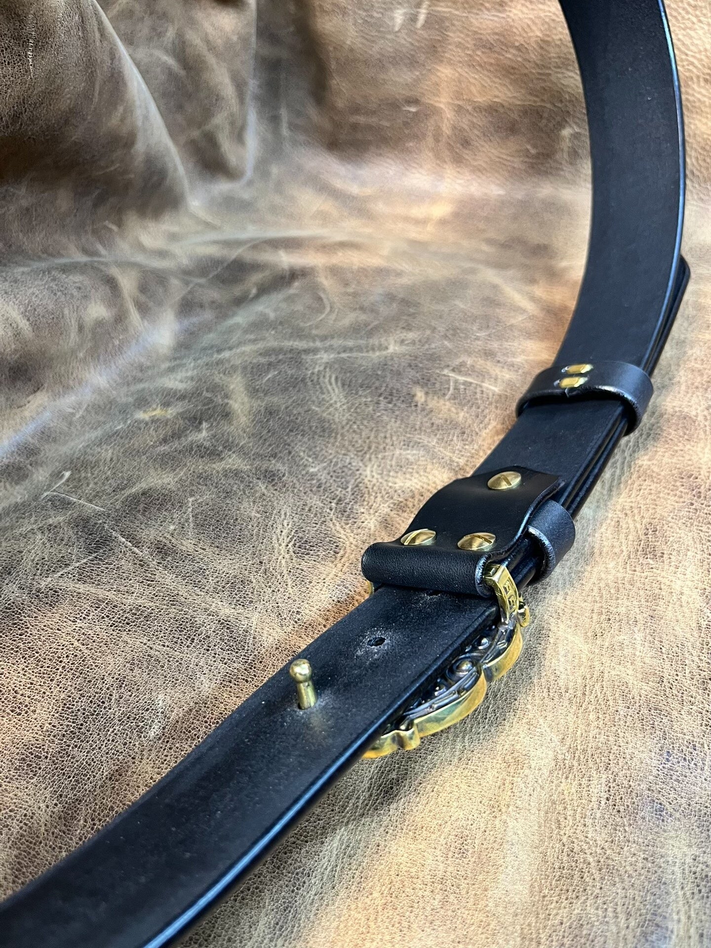 The three-dimensional tiger head smooth buckle is matched with an I…