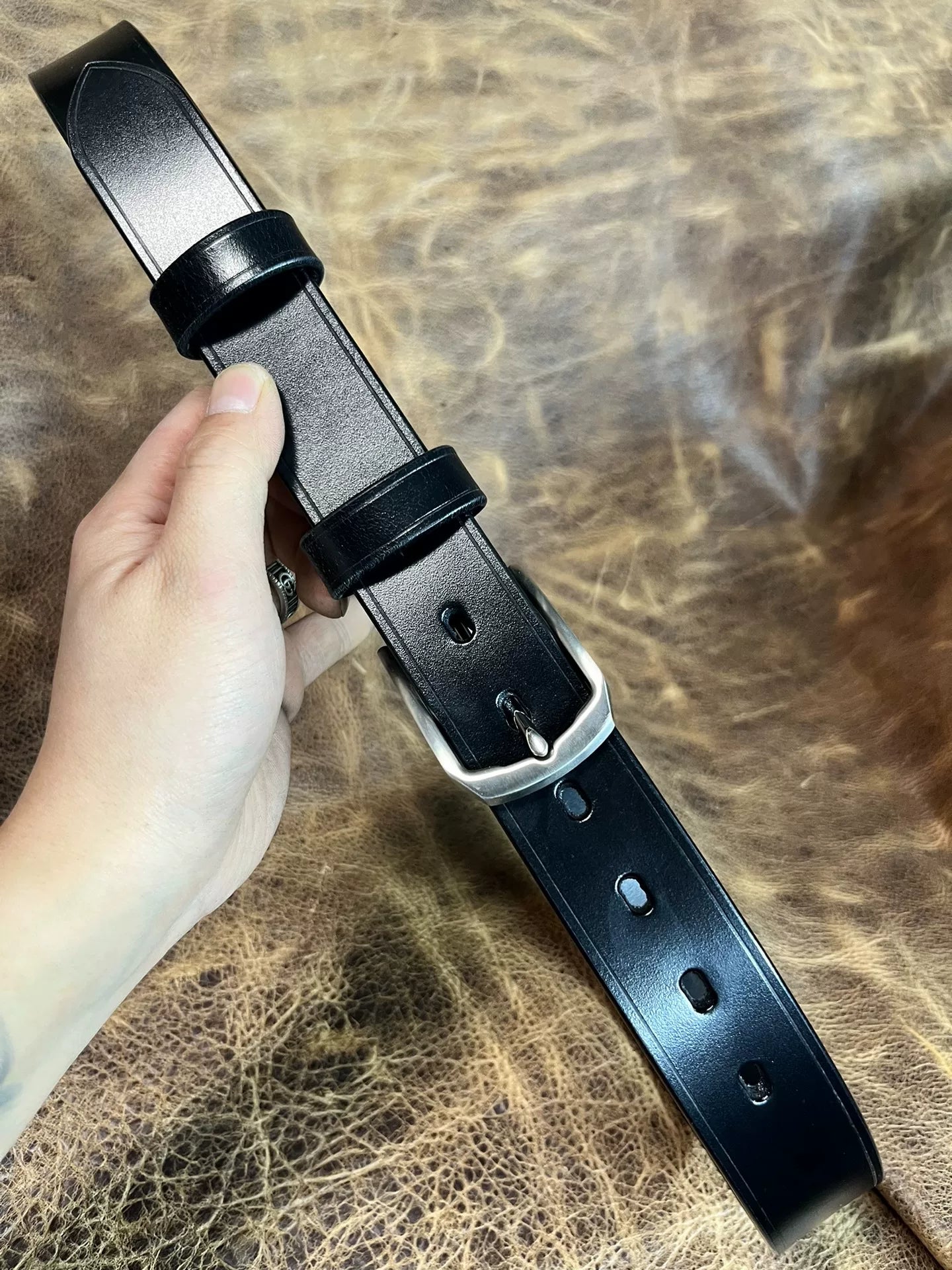 TWS Majang Cowhide Leather Belt