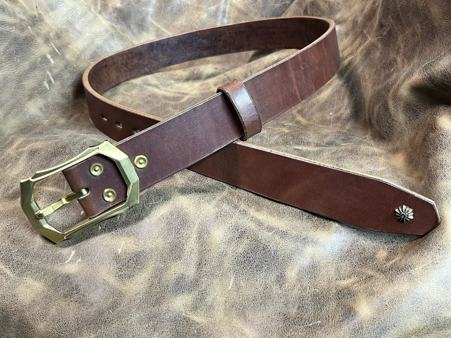 Zhaonan fat brown color with genuine West Wind buckle