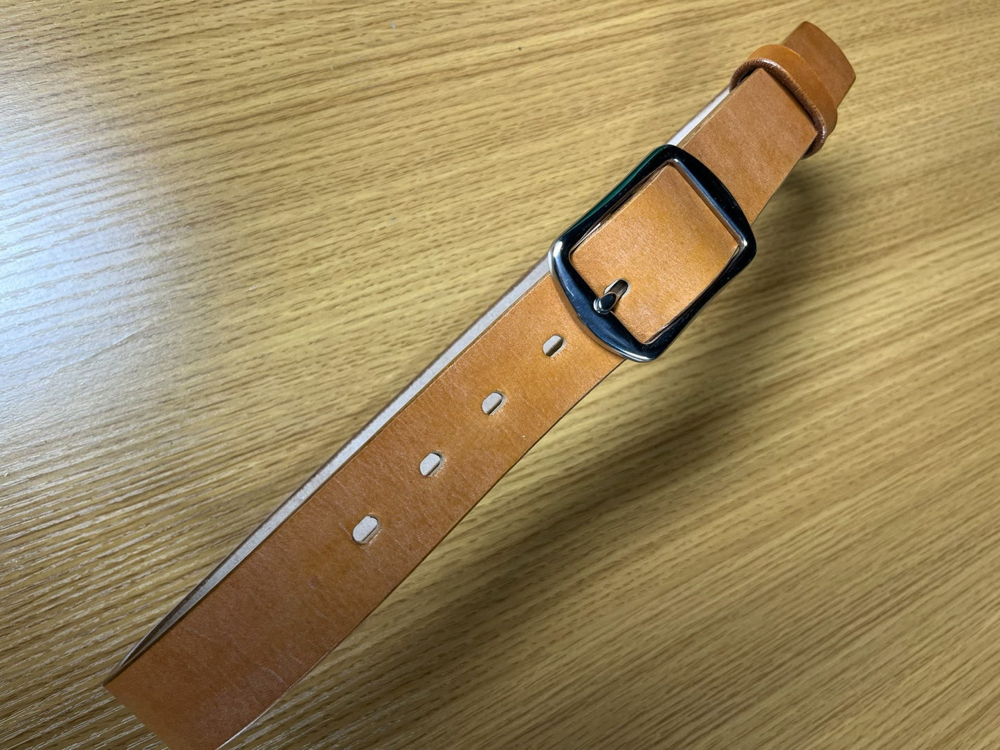 JF.J.Baker full grain bridle leather belt strip handmade belt mater…