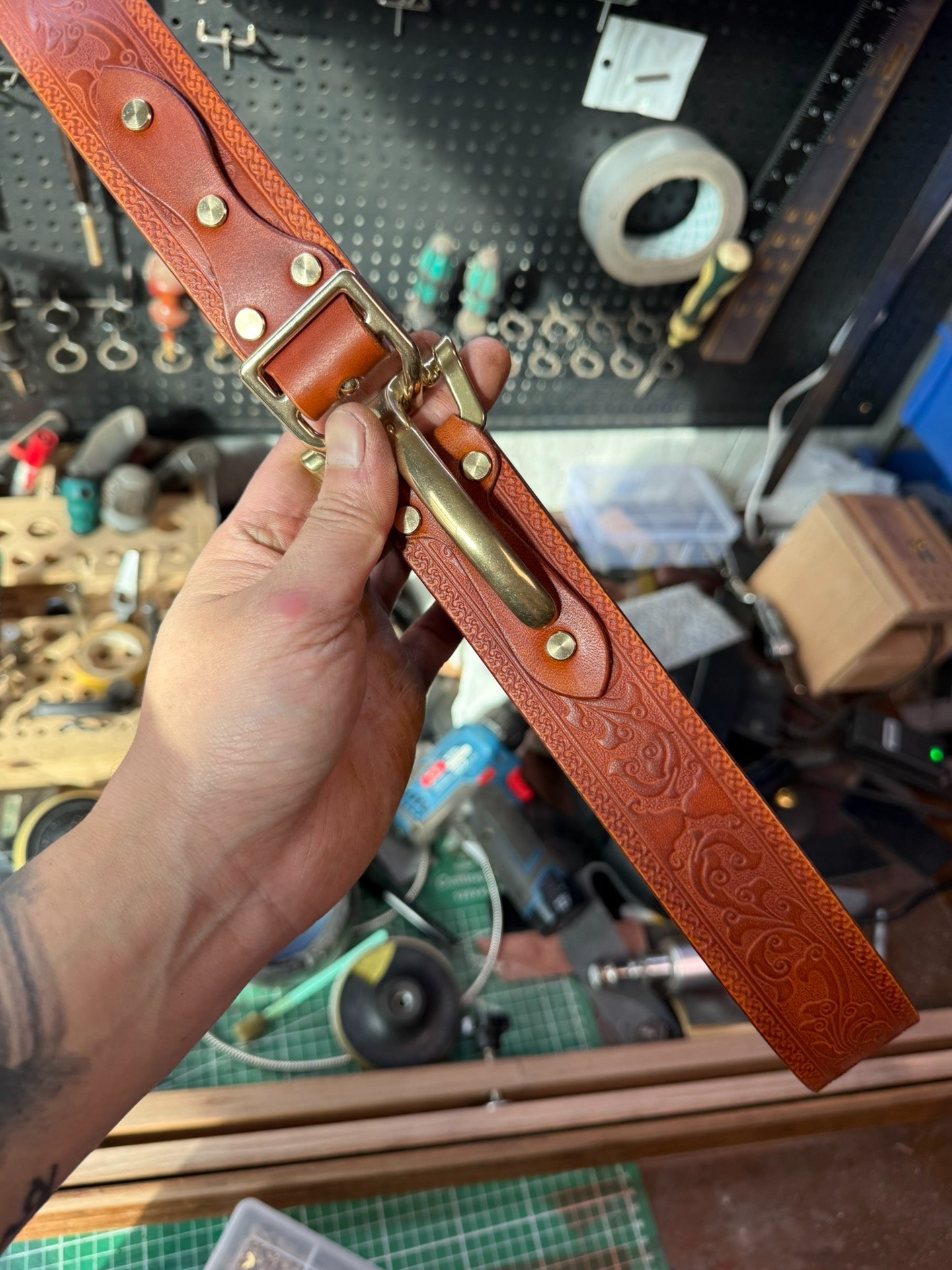 Littleton-Style Cavalry Belt — American Vintage Handmade
