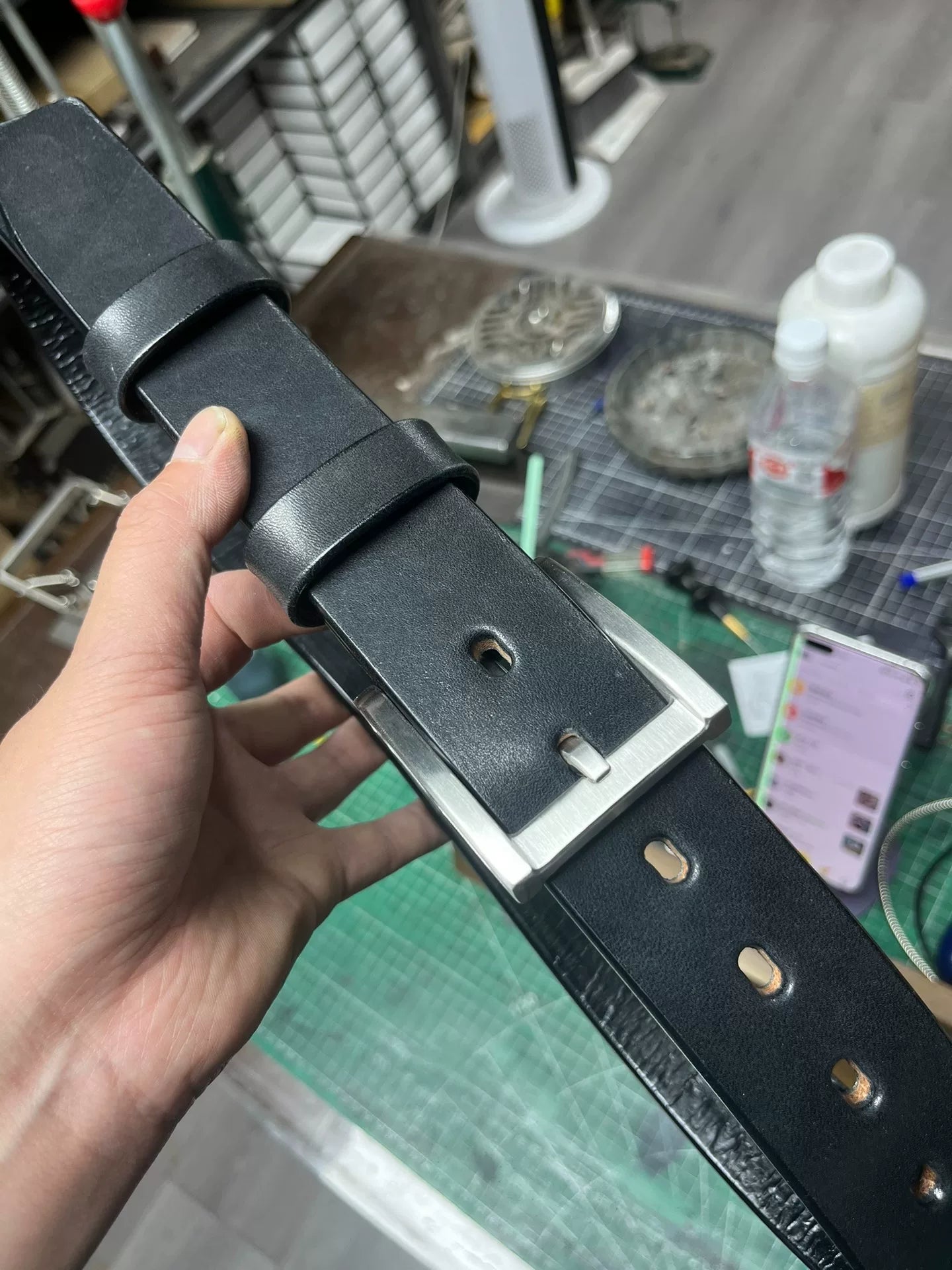 6mm thick Japanese Shonan heavy-fat back leather
