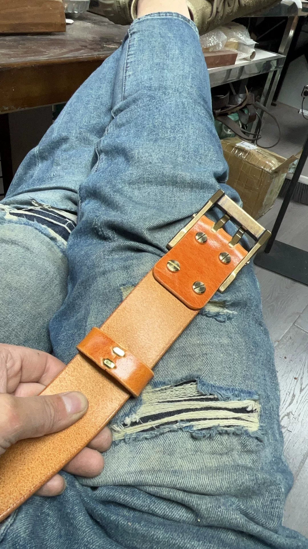 Handmade belt
