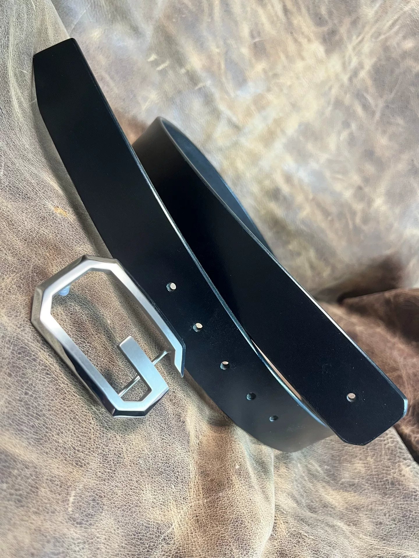 TWS Thomas Bridle Full-Grain Leather Handmade Belt