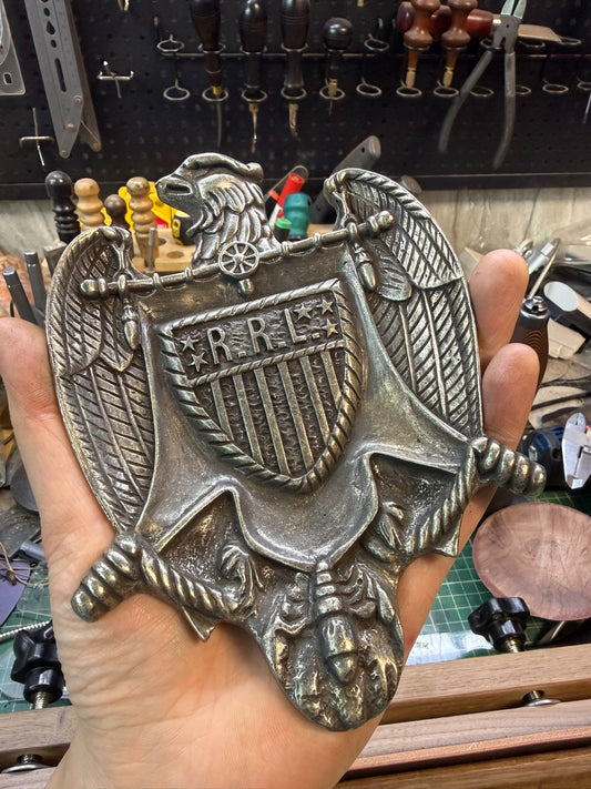 Pure copper Eagle storage tray