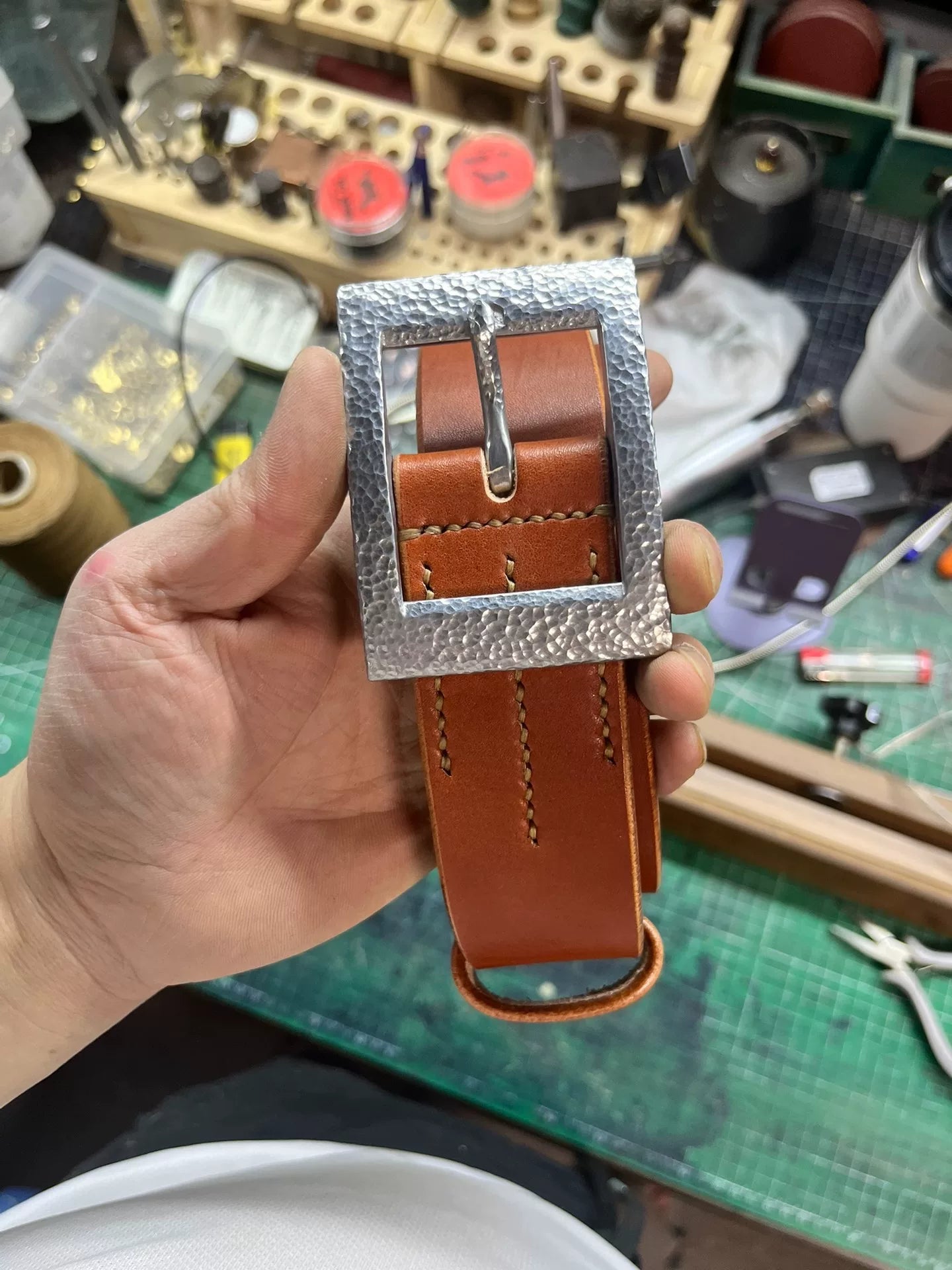 Customized handmade belt