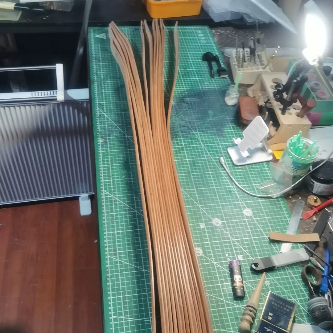 Imported U.S. leather leather belt with high oil density
