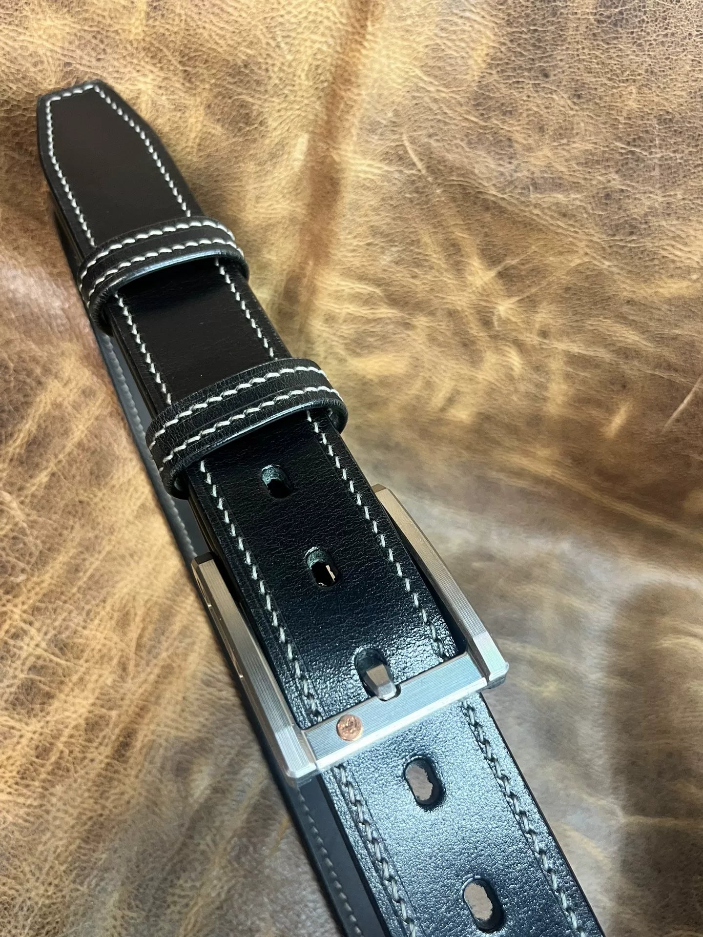 TWS British Bridle Handmade Custom Business Belt