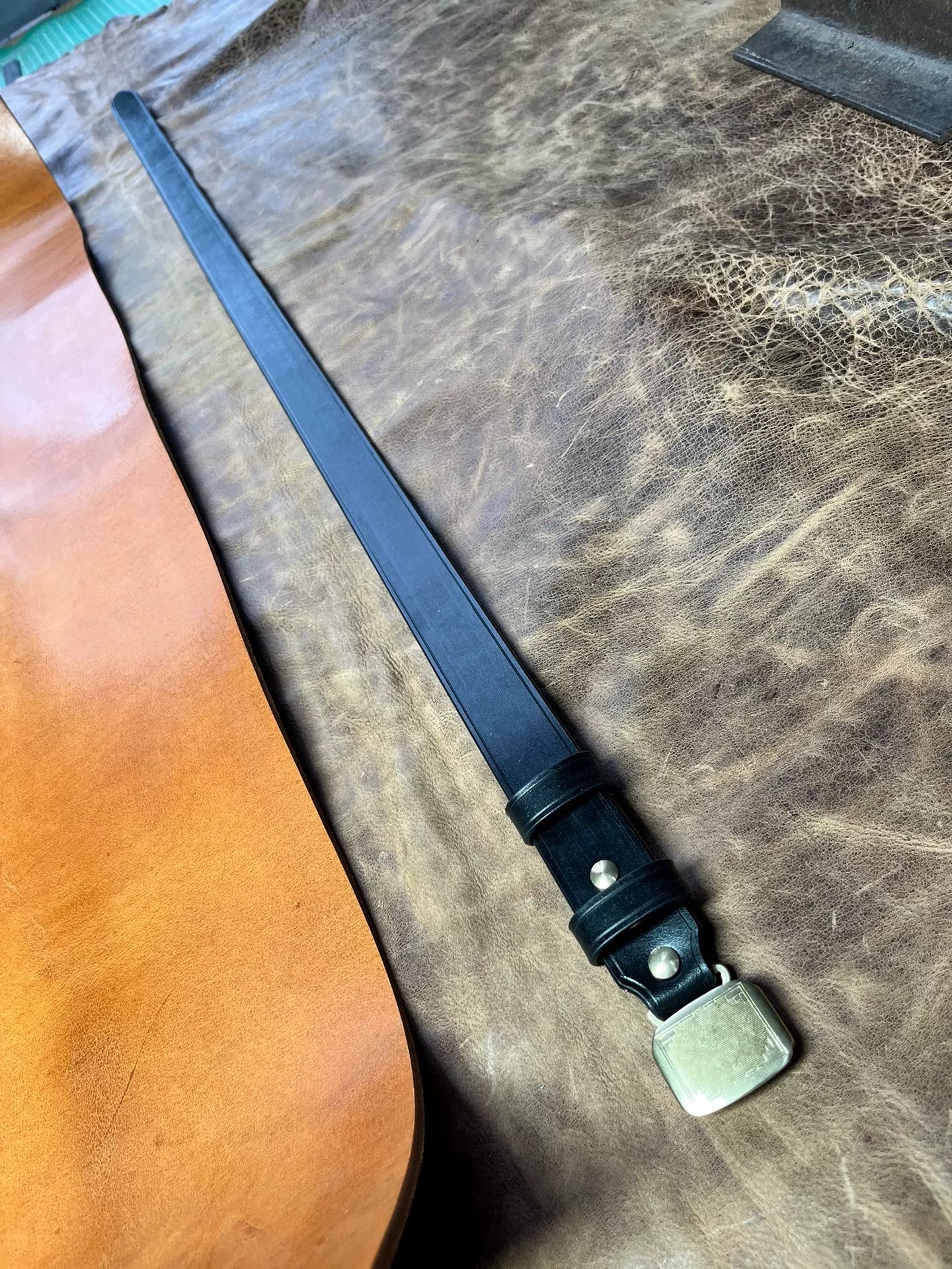 Predetermined style customized British tws horse rein leather RRL h…