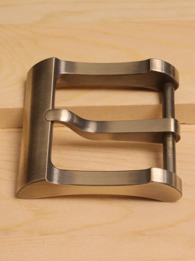 Muchen Seiko CNC wire cutting belt buckle solid brass belt buckle