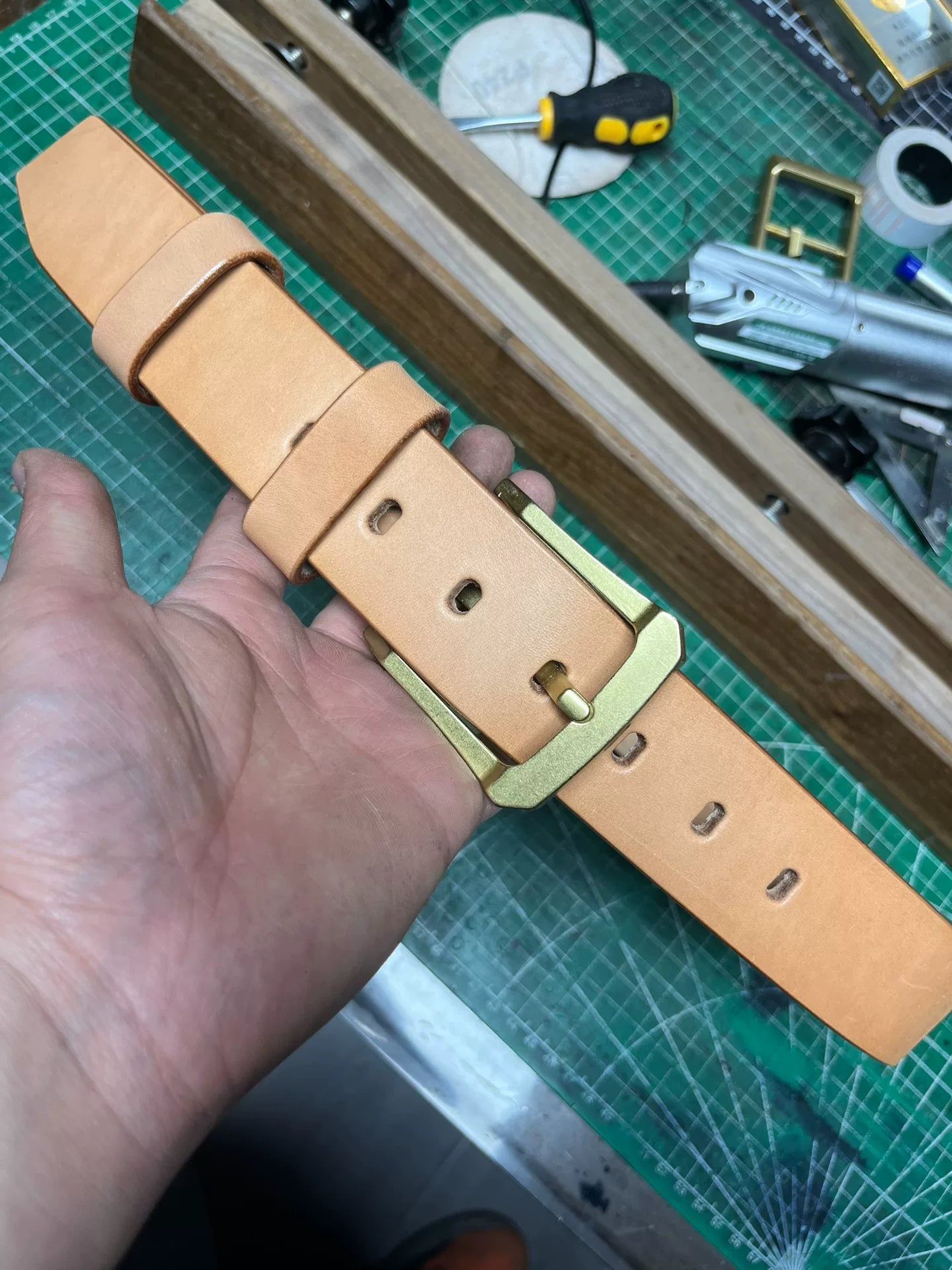 Meian handmade belts and belts, imported from Meian, I like to consult