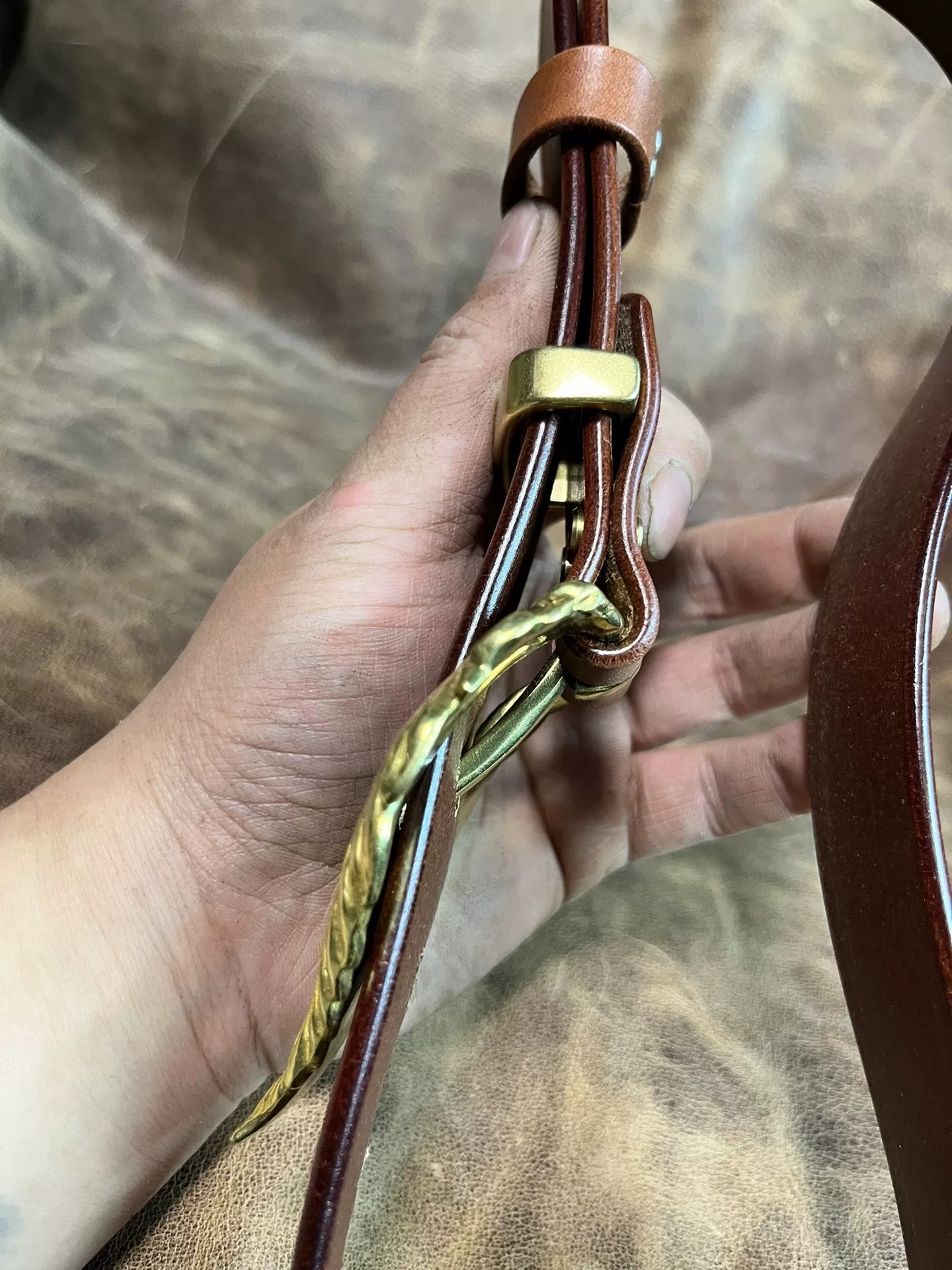 Customized handmade belt